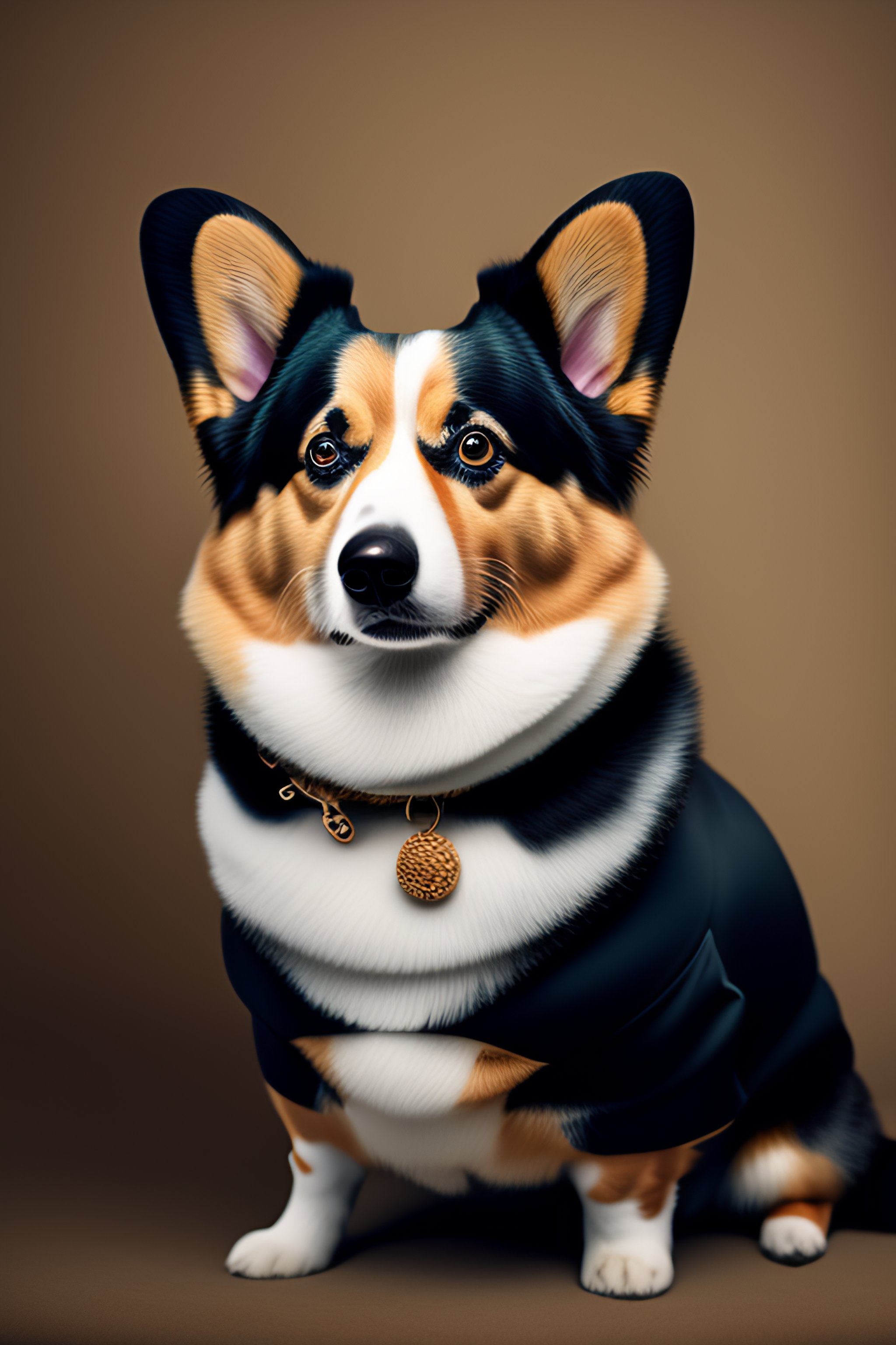 Black corgi best sale