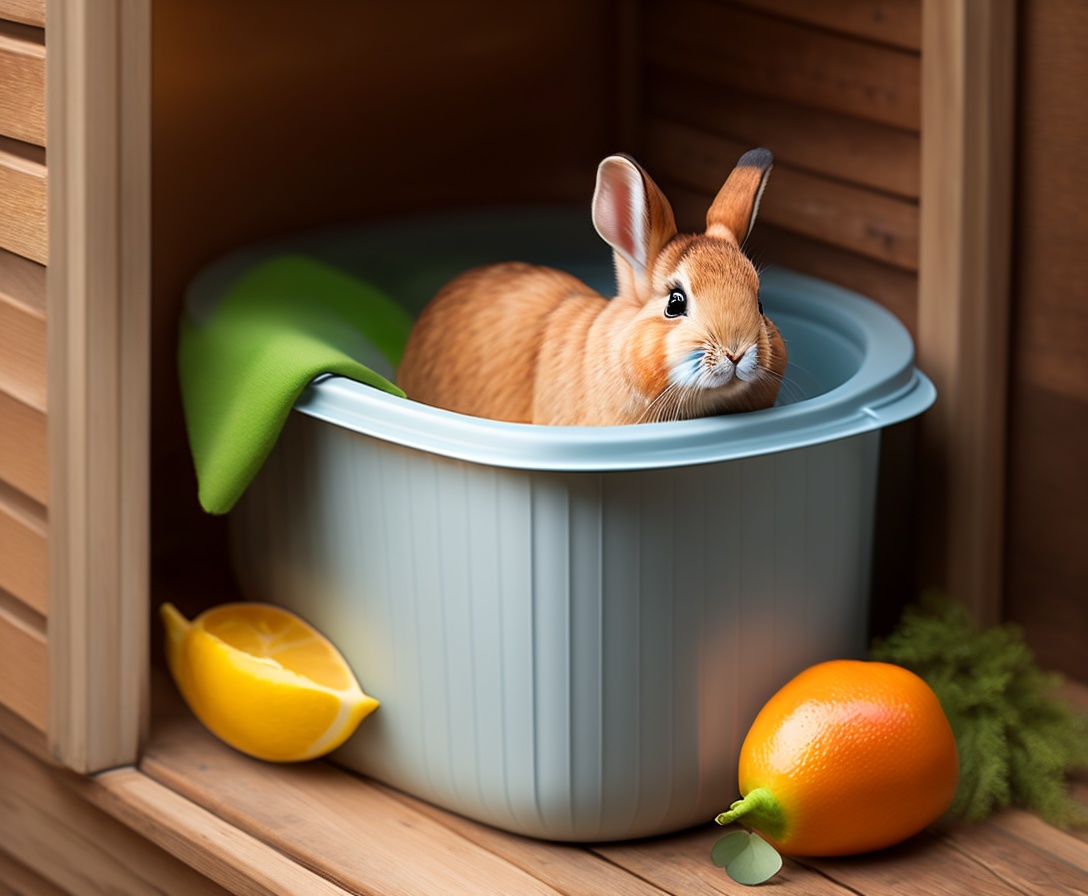 Lexica The washerman thought, "I can put this rabbit to good use for