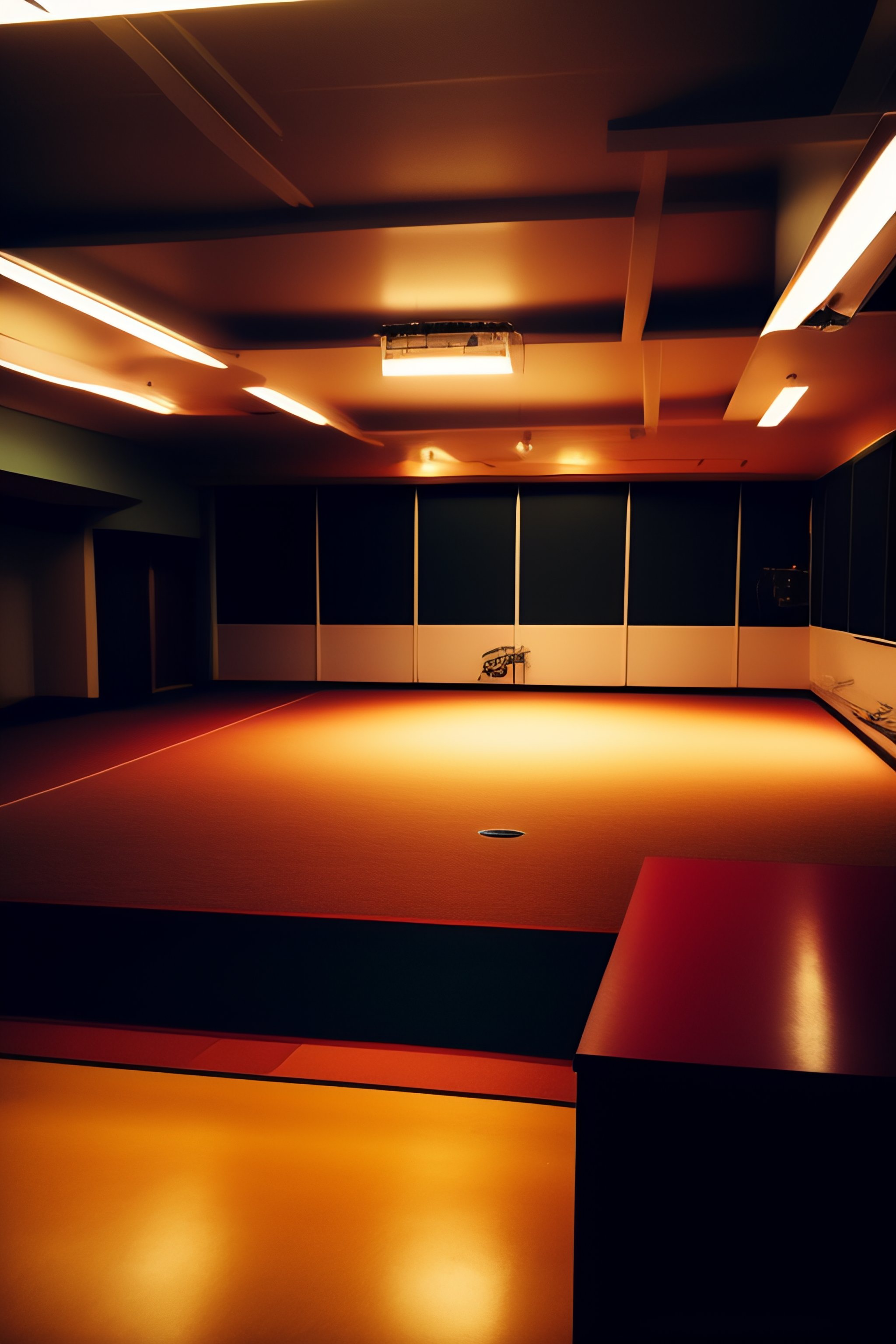 Lexica - Low quality liminal space empty band room lonely nostalgic ...