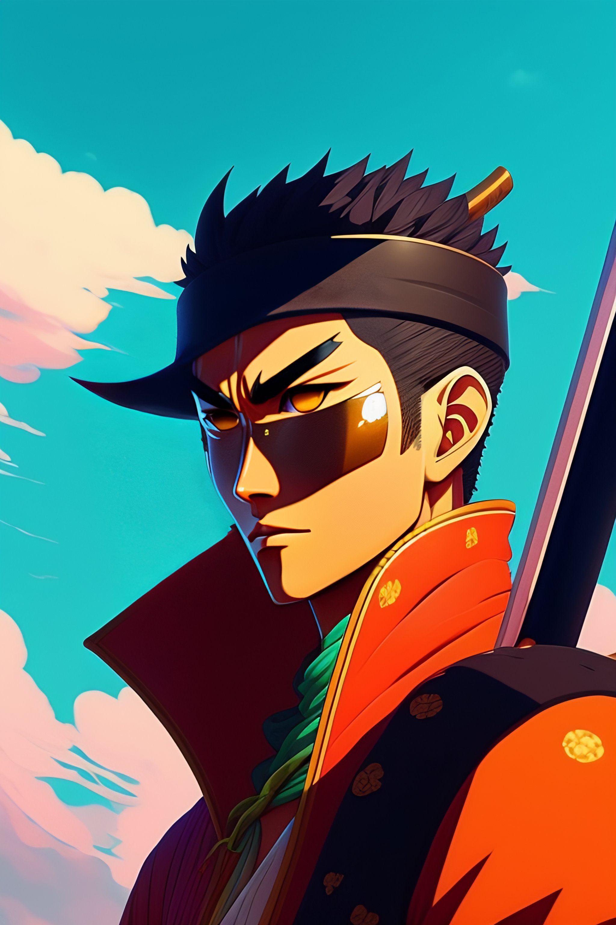 Lexica Roronoa zoro, wano kuni, eiichiro oda, studio ghibli, james