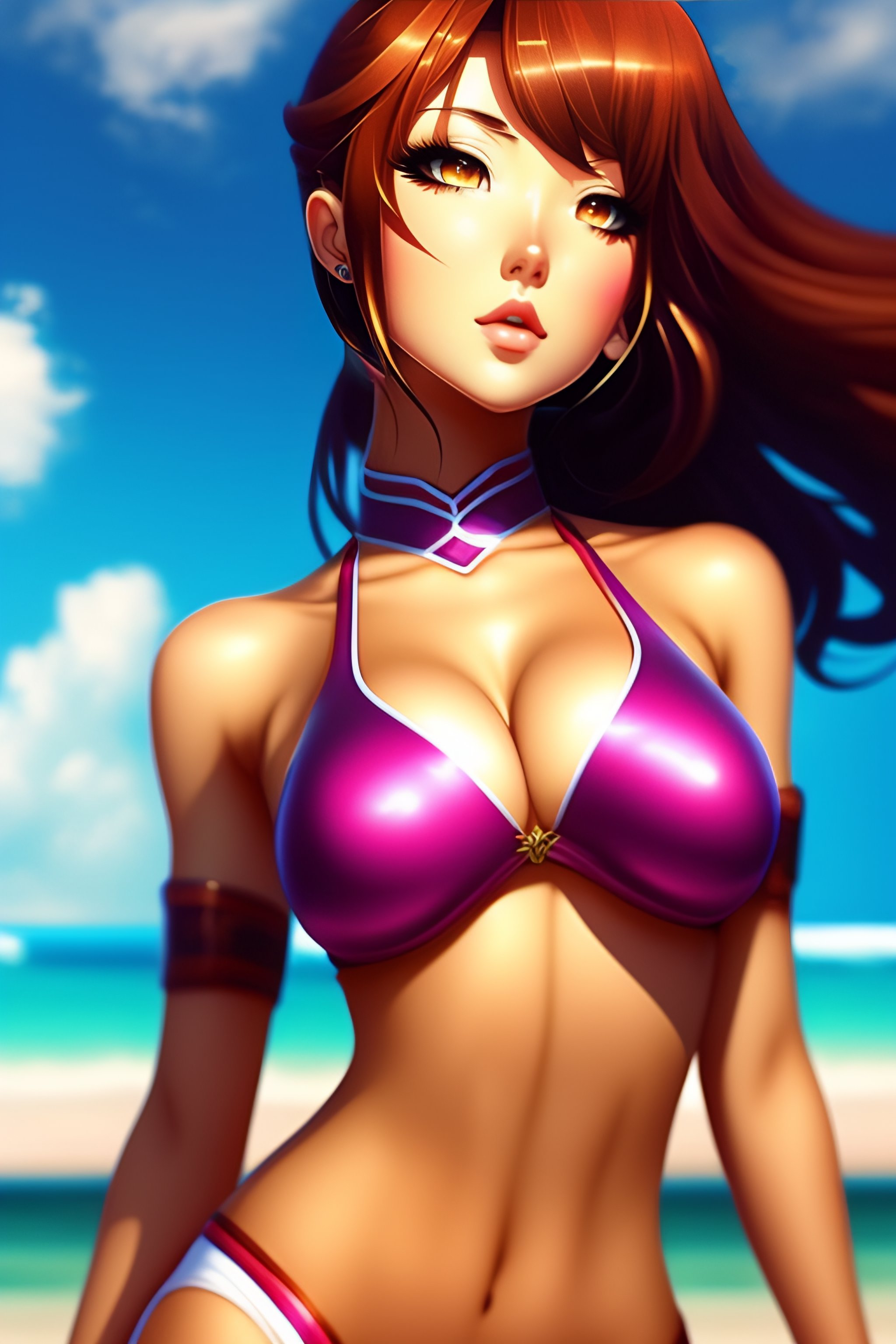 Lexica Anime Bikini Girl 1185