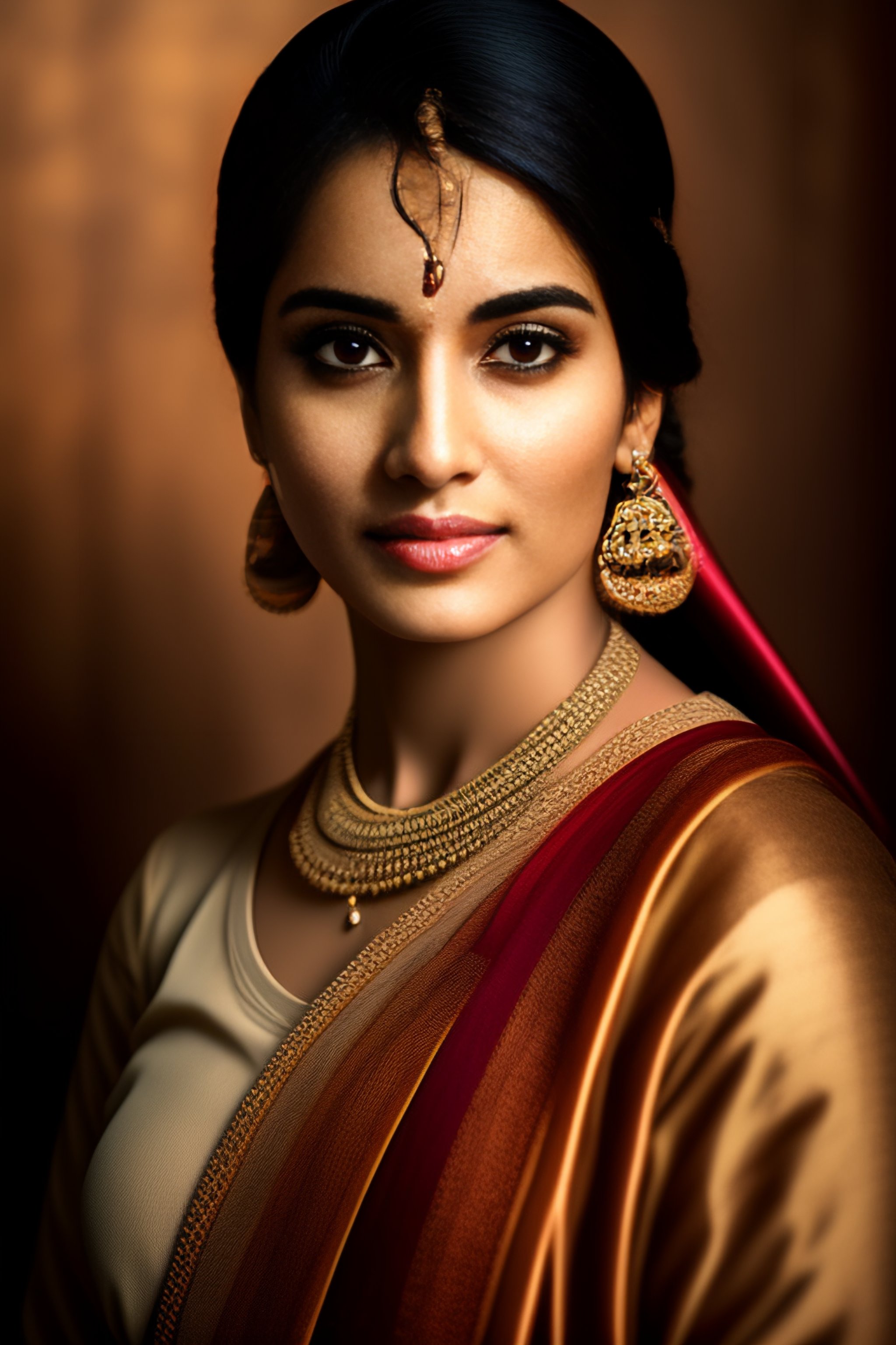 Lexica Light Brown Skin Indian Women In Professional Clothes 