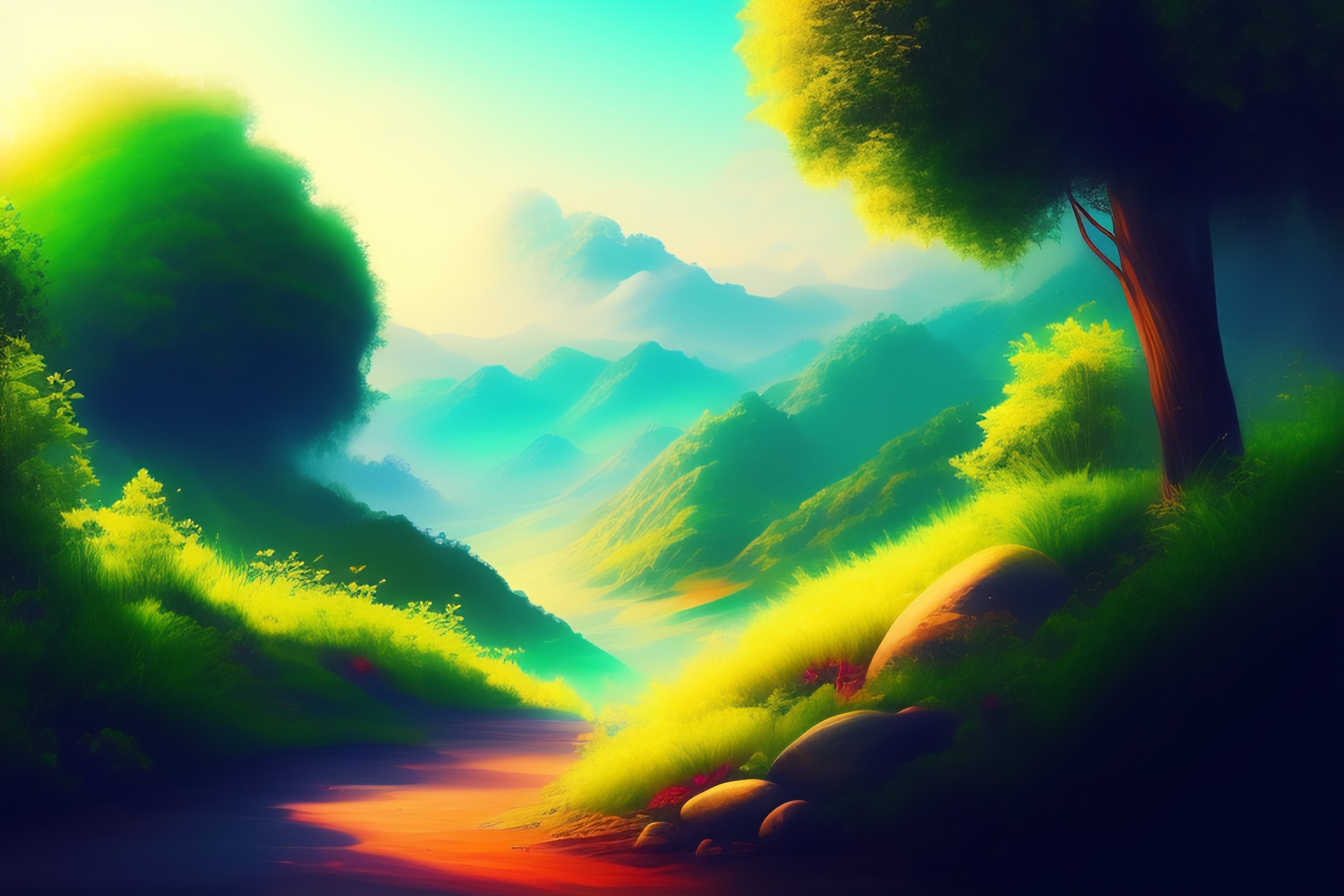 lexica-god-created-the-earth-and-sky-earth-full-of-green-plants