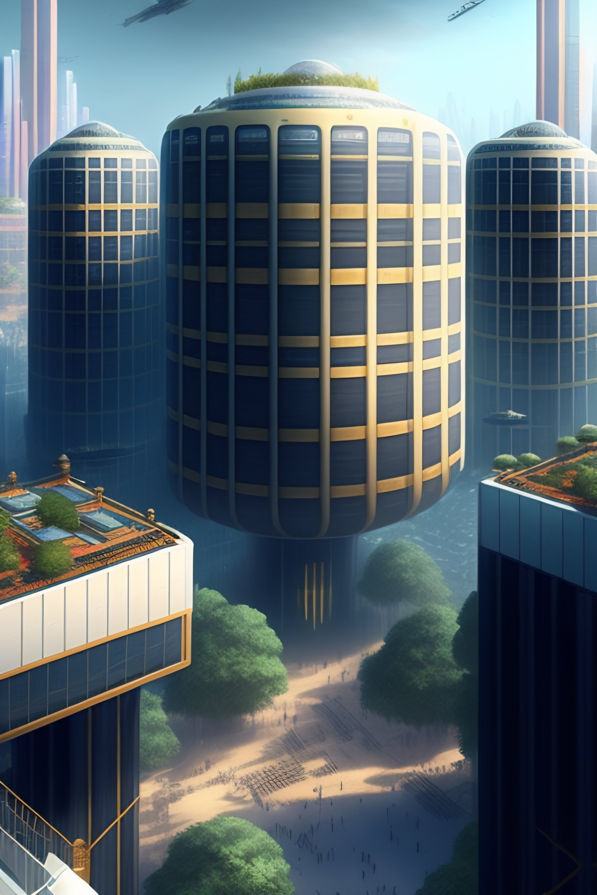 Lexica - A city built within walls due to quarantine, a semi-modern ...