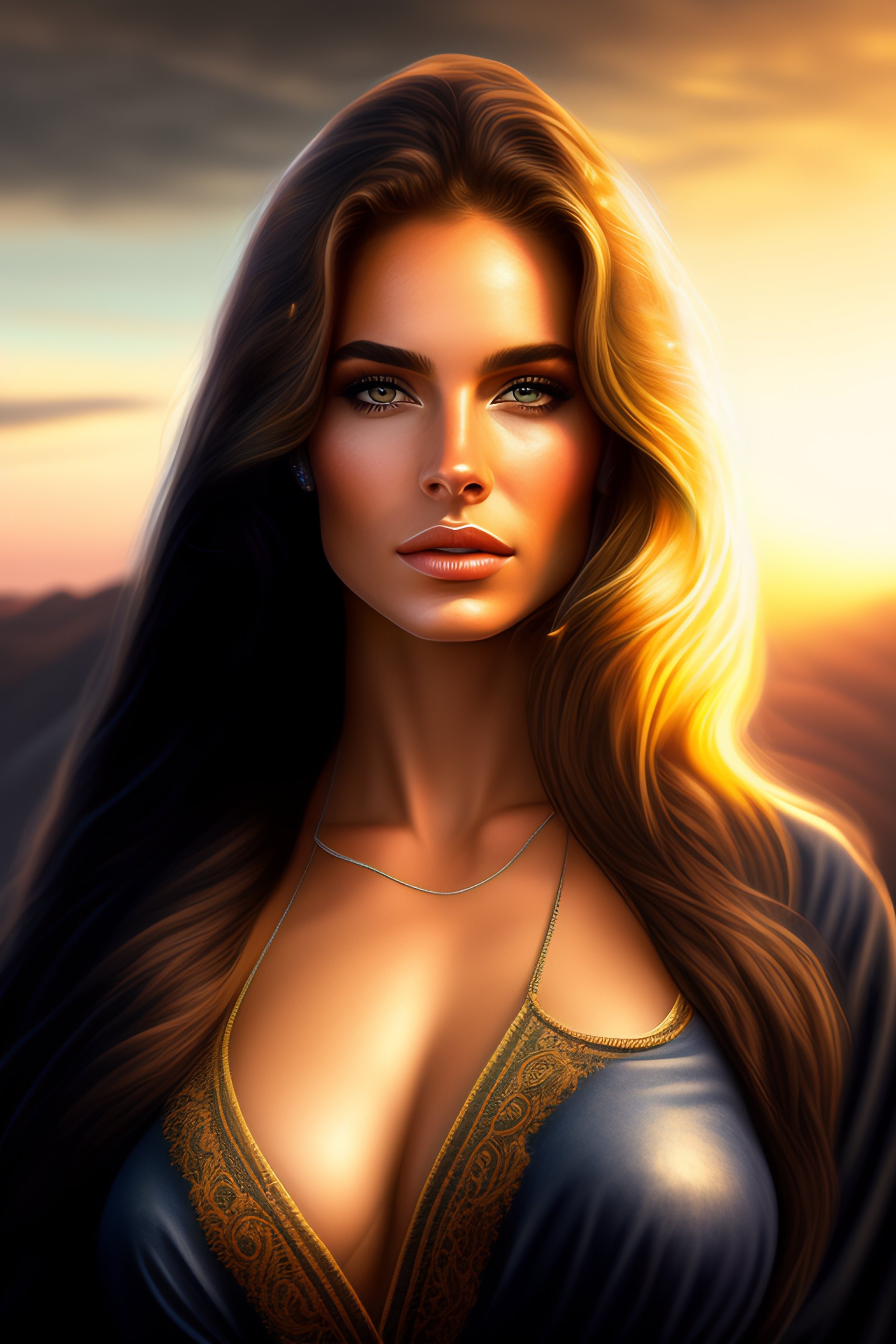 lexica-dream-drawing-of-a-very-beautiful-woman-highly-detailed