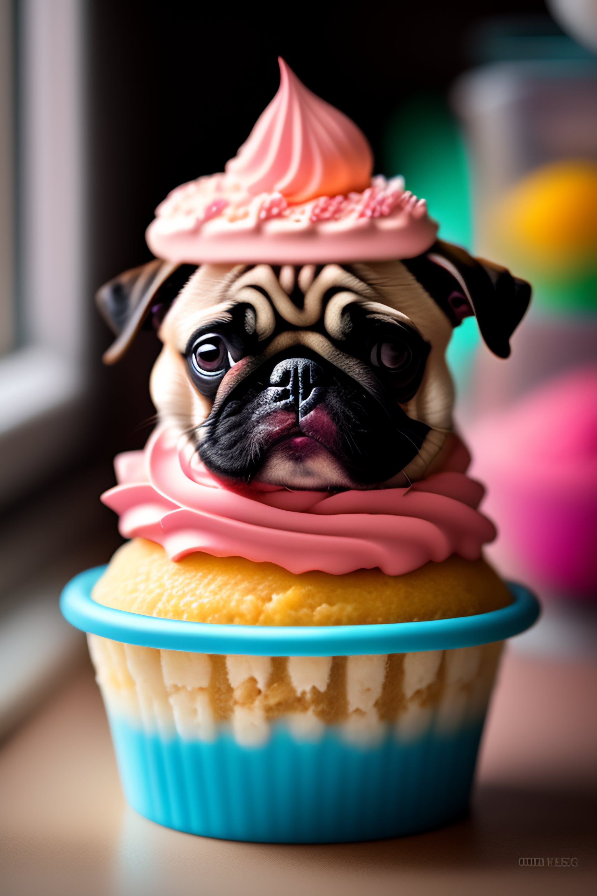 Pug cupcakes 2024