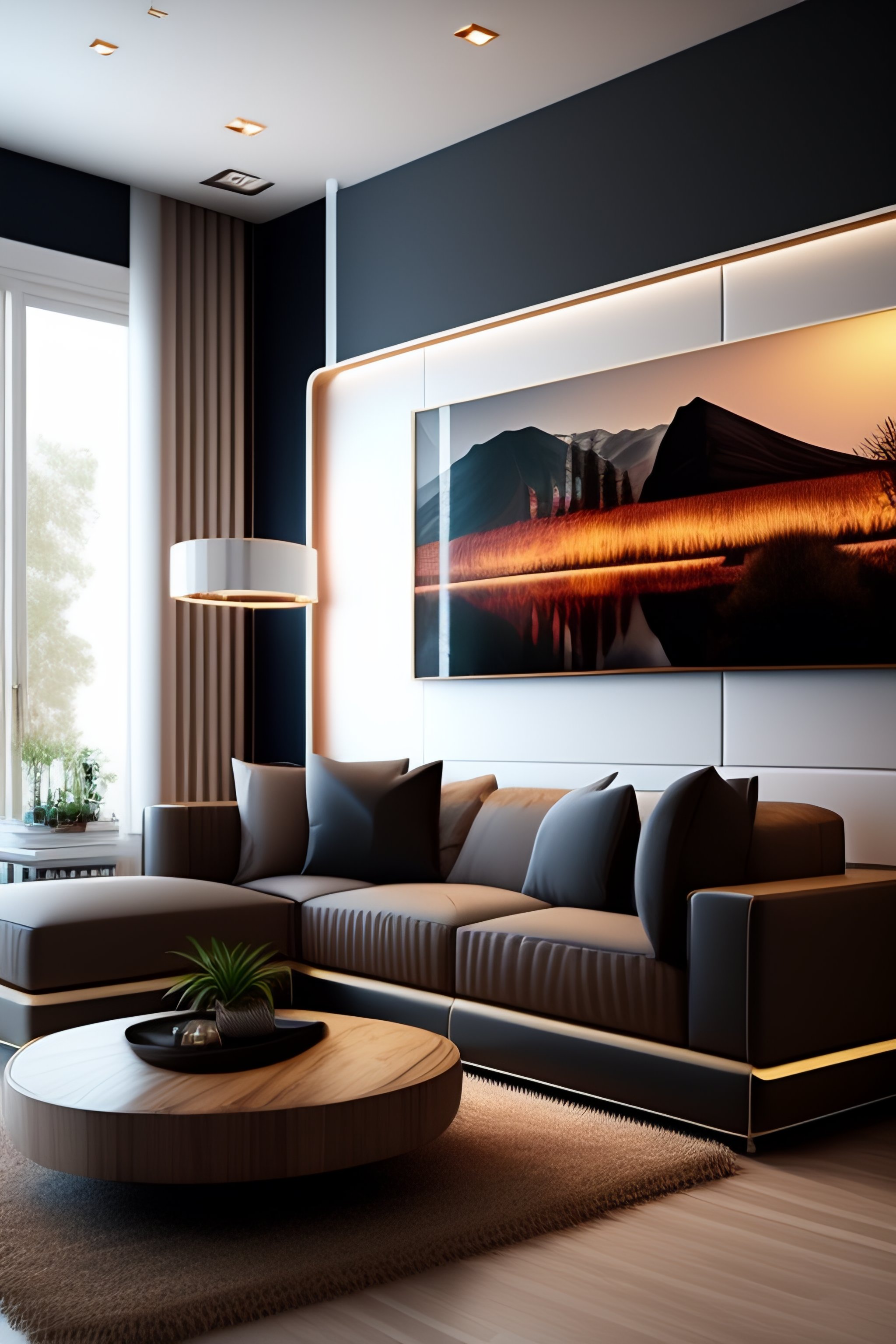 Lexica - Living room interior design