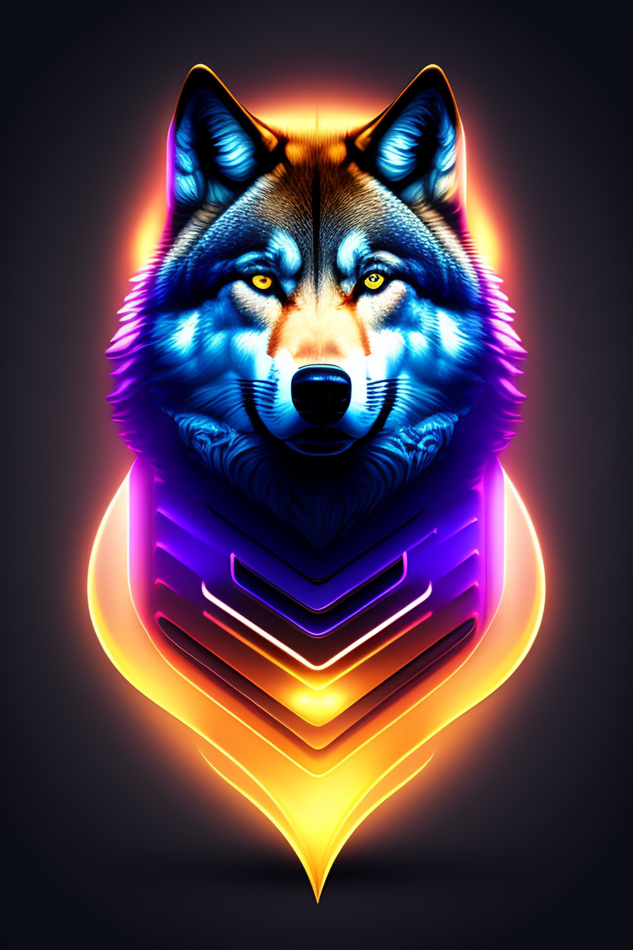 Lexica - Gaming logo esport with wolf specials ops