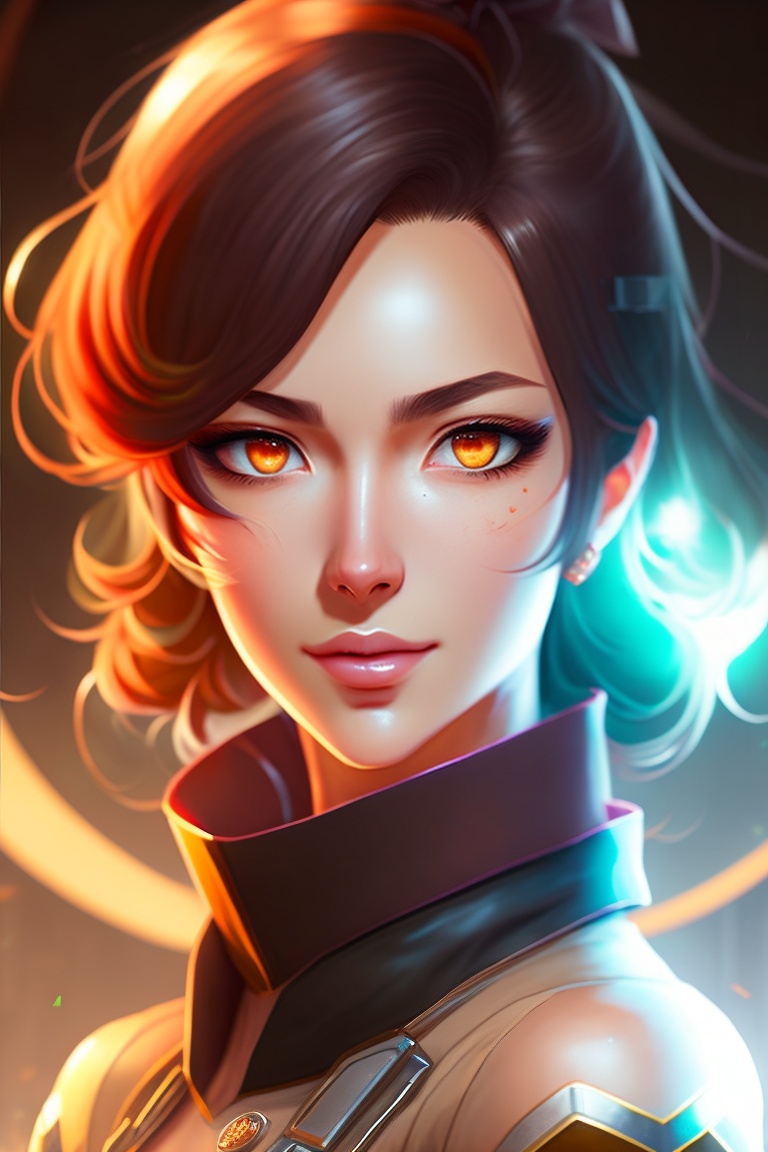 Lexica Attack on titan, female titan, looks, mature, anime style