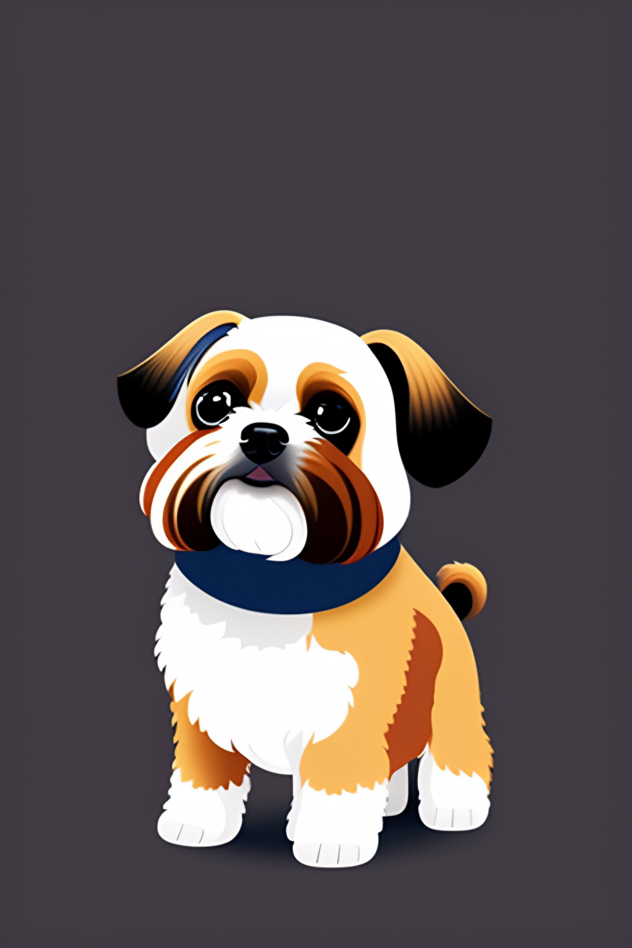 Cute Dog Vector Design with Jetpack Graphic by Barra Zain