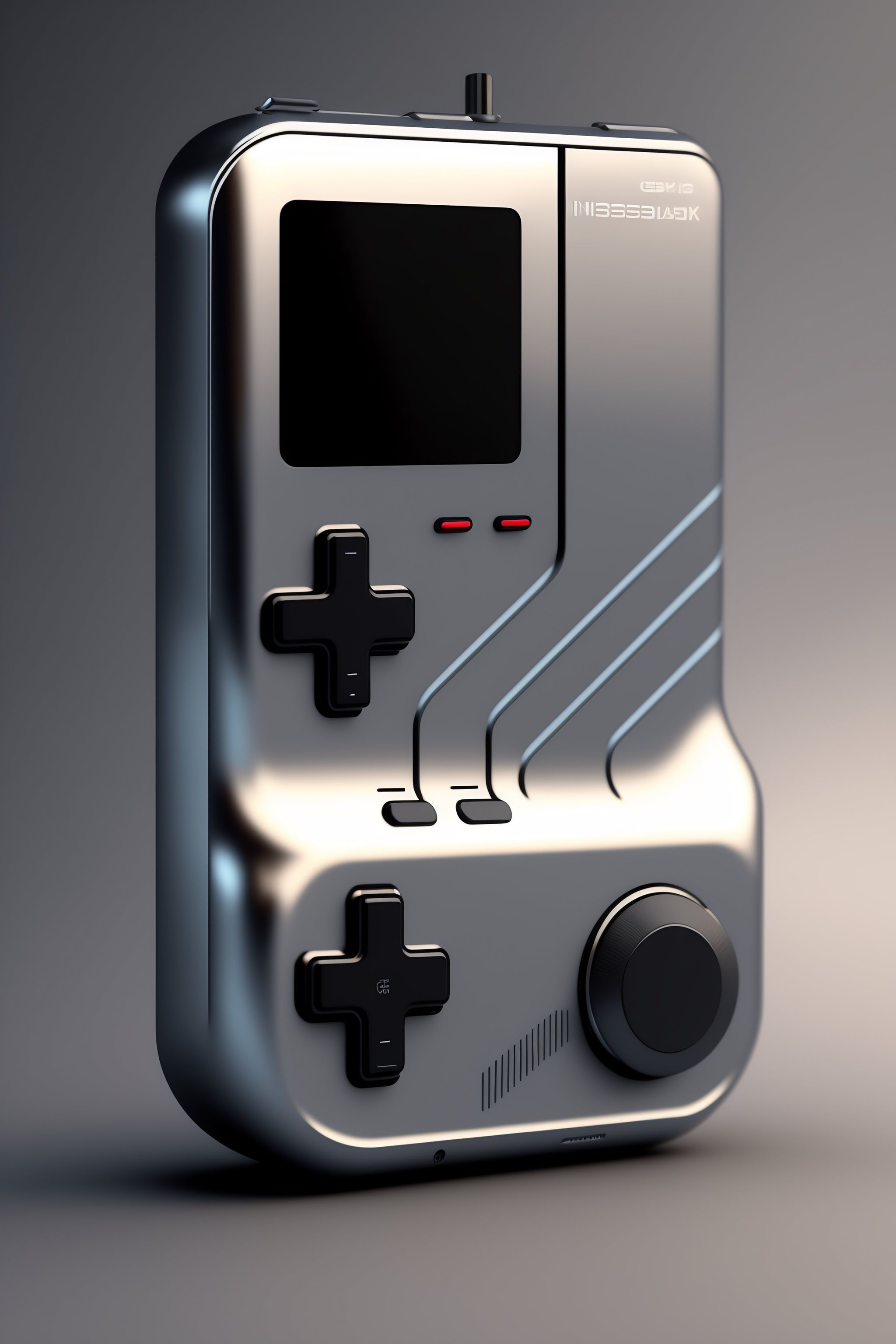 Lexica - Futuristic international gameboy console. highly detailed ...
