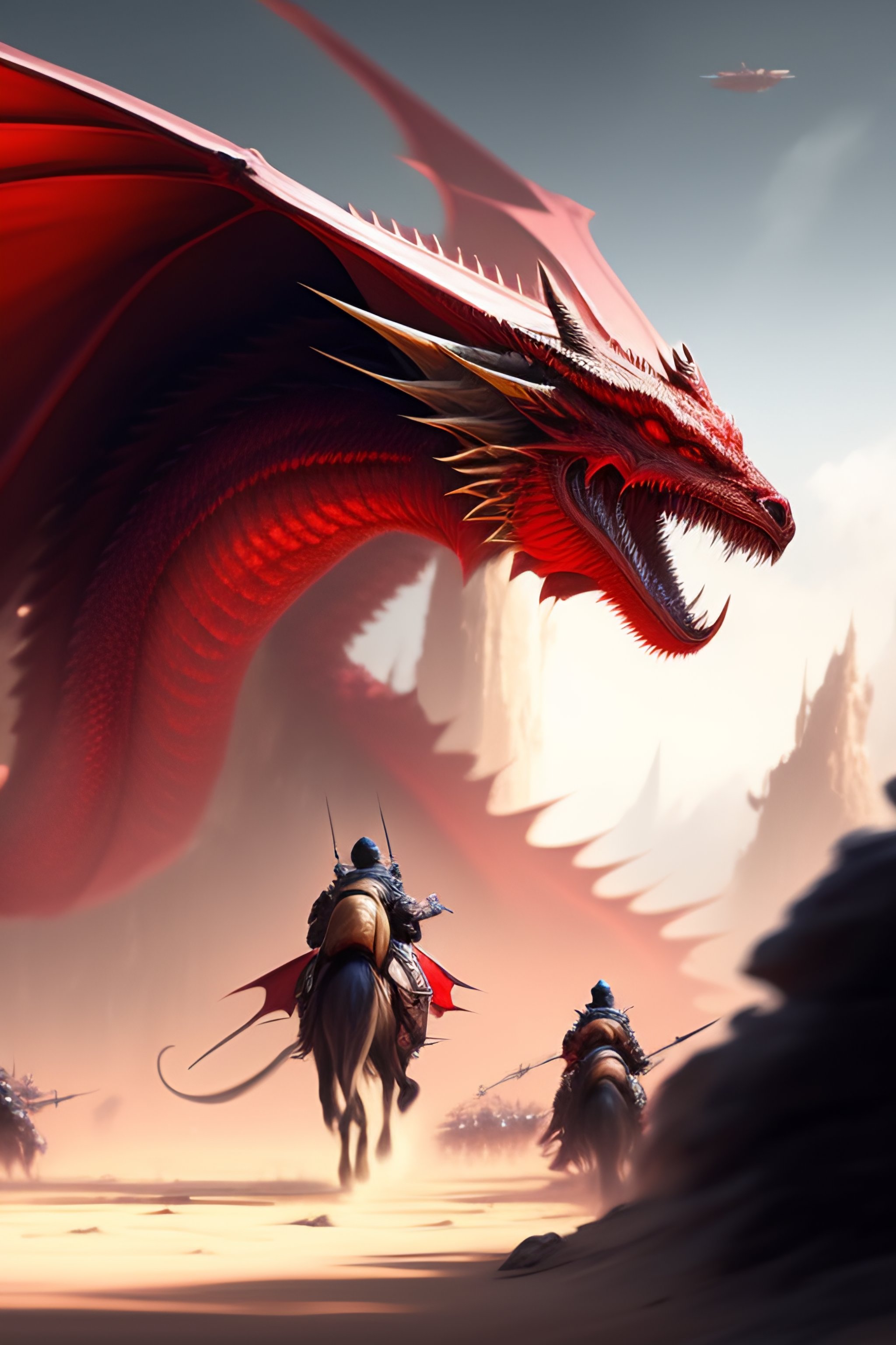 ArtStation - Red Dragon