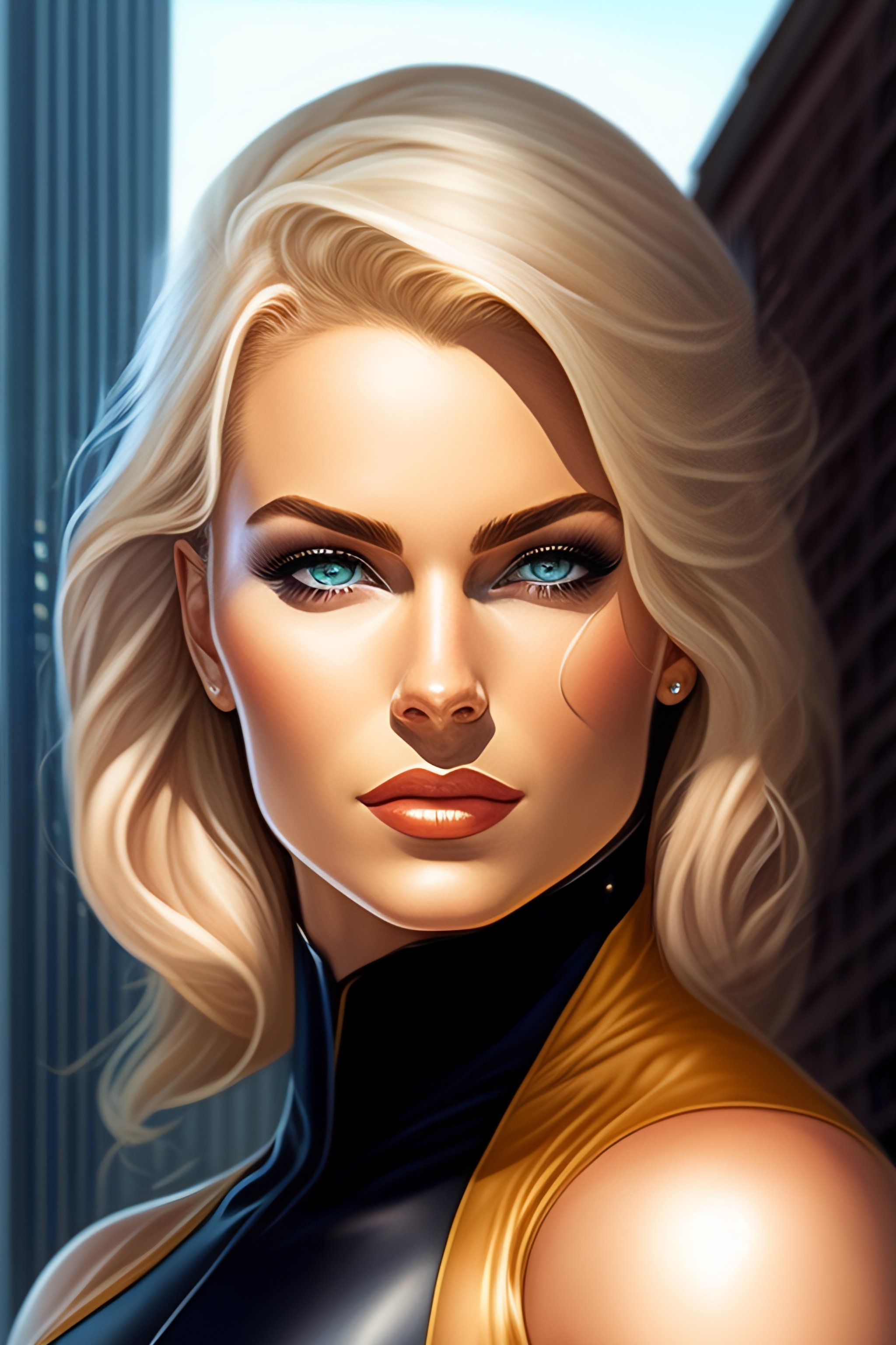 lexica-beautiful-portrait-of-badass-woman-superhero-phil-noto