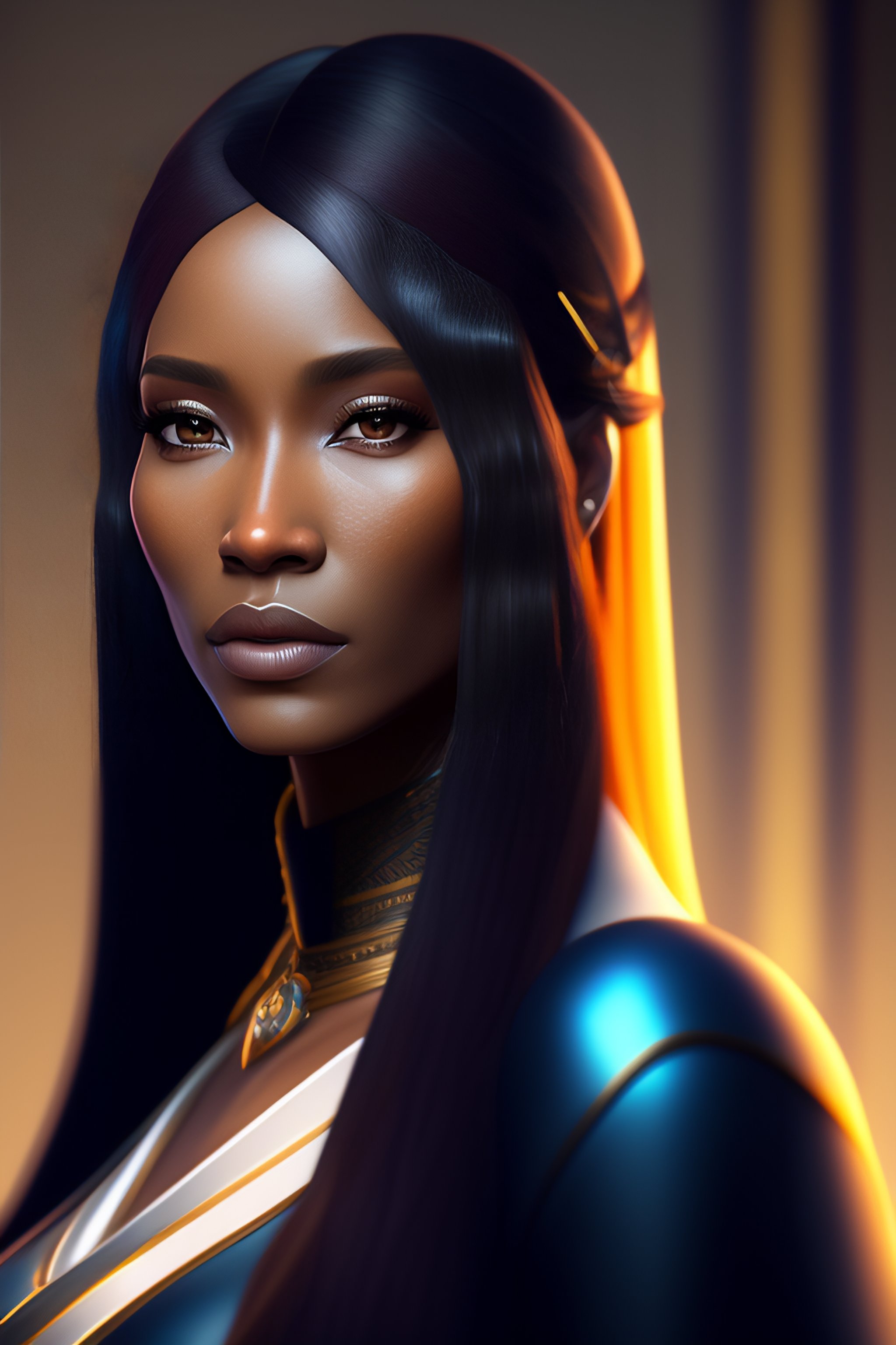 Lexica - Portrait of a woman avatar style