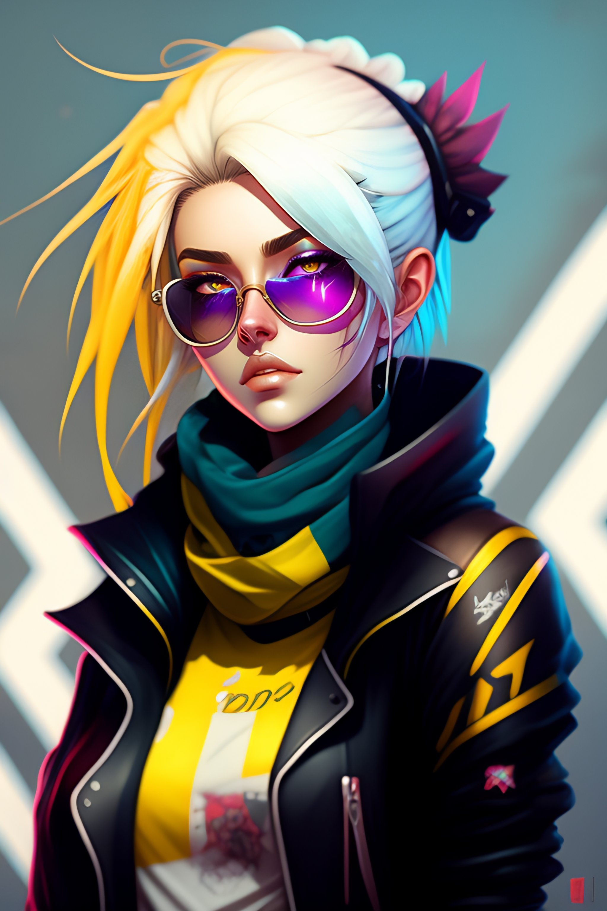 Lexica - Mercy overwatch highly detailed portrait of a sewer emo punk ...