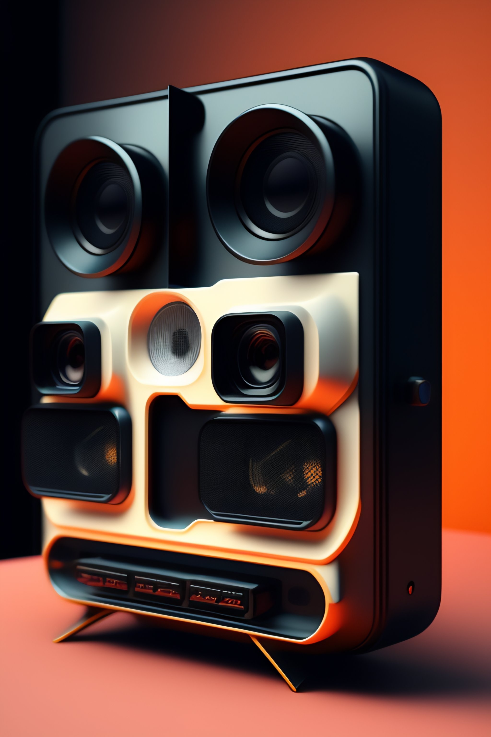 Lexica - Designed by Teenage Engineering. Futuristic retro camera with ...