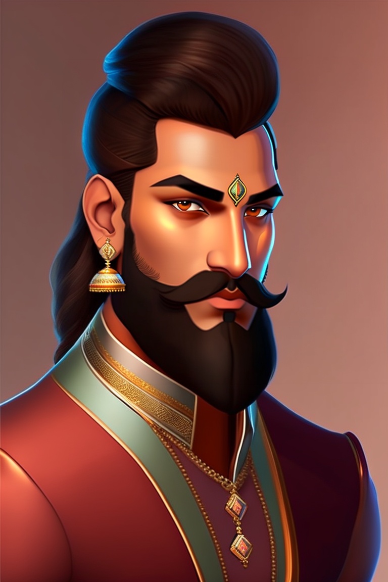 lexica-the-avatar-is-a-sophisticated-and-modern-representation-of-an-indian-man-the-face-of