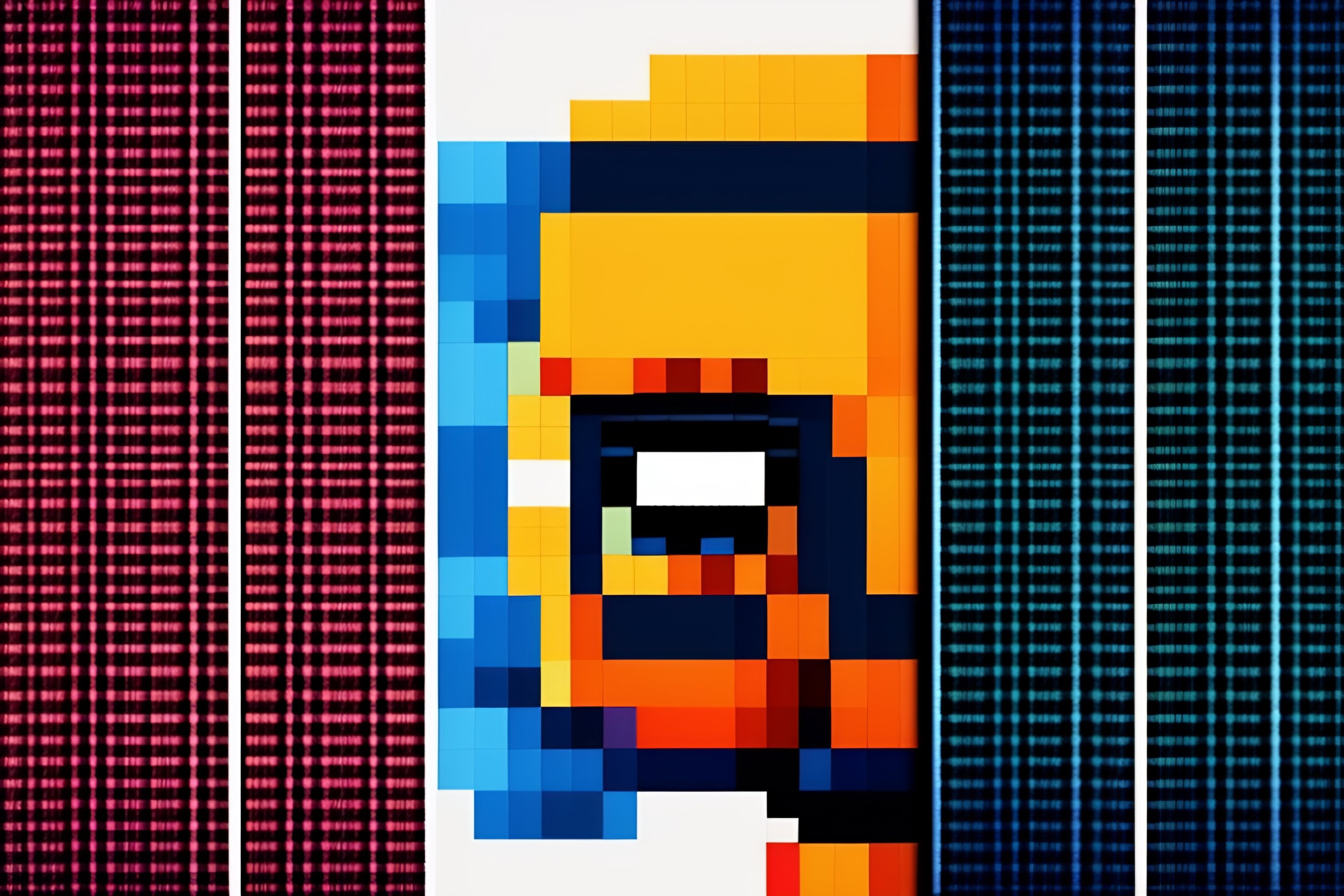 Lexica - Pixel art of an AI
