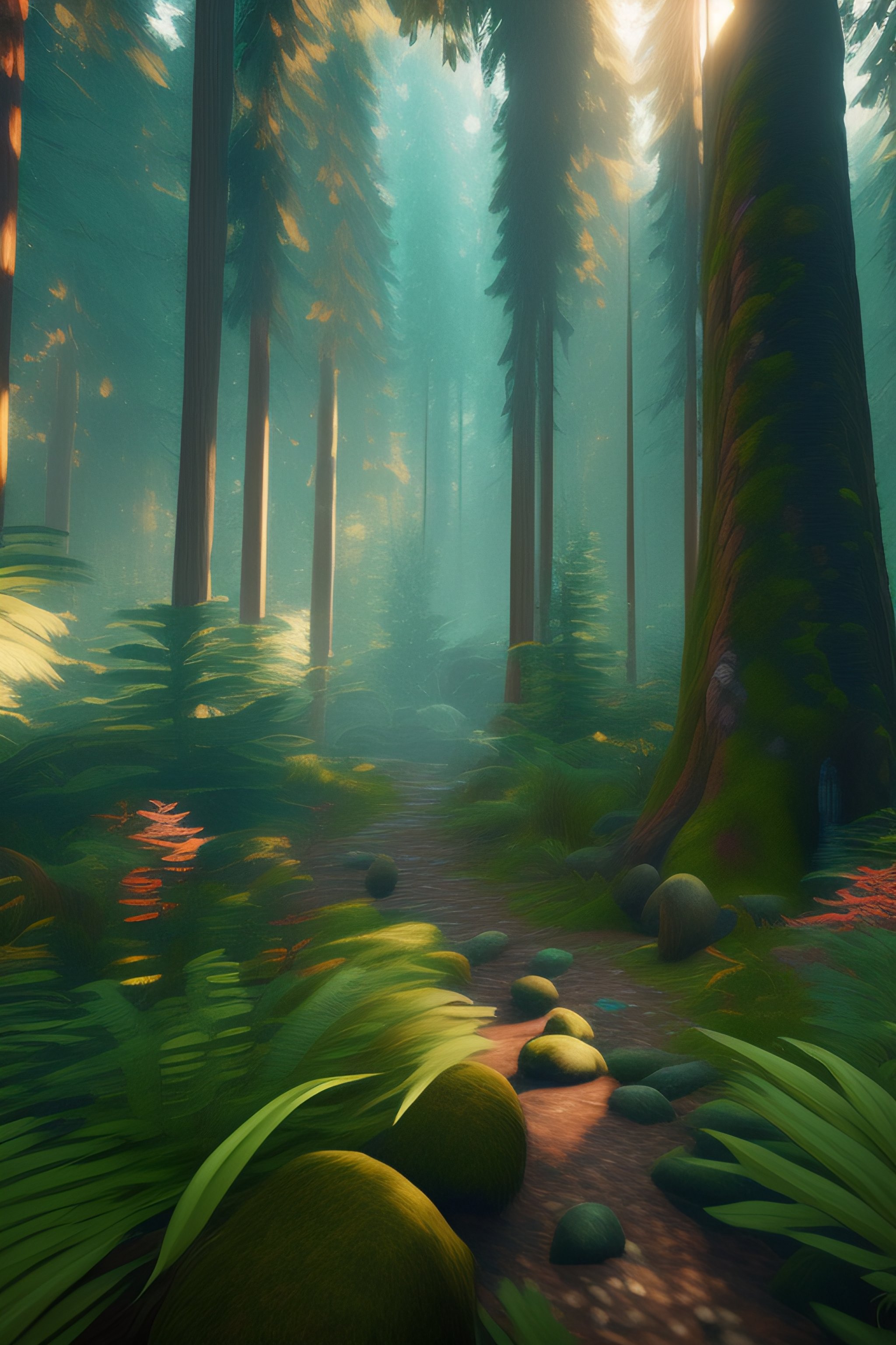 Lexica A The Forest Game Screenshot Ultra Realistic