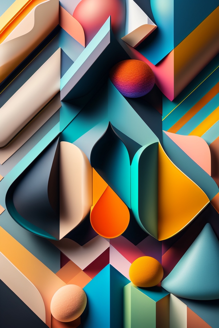 Lexica - Different geometric shapes and different, colorful and ...