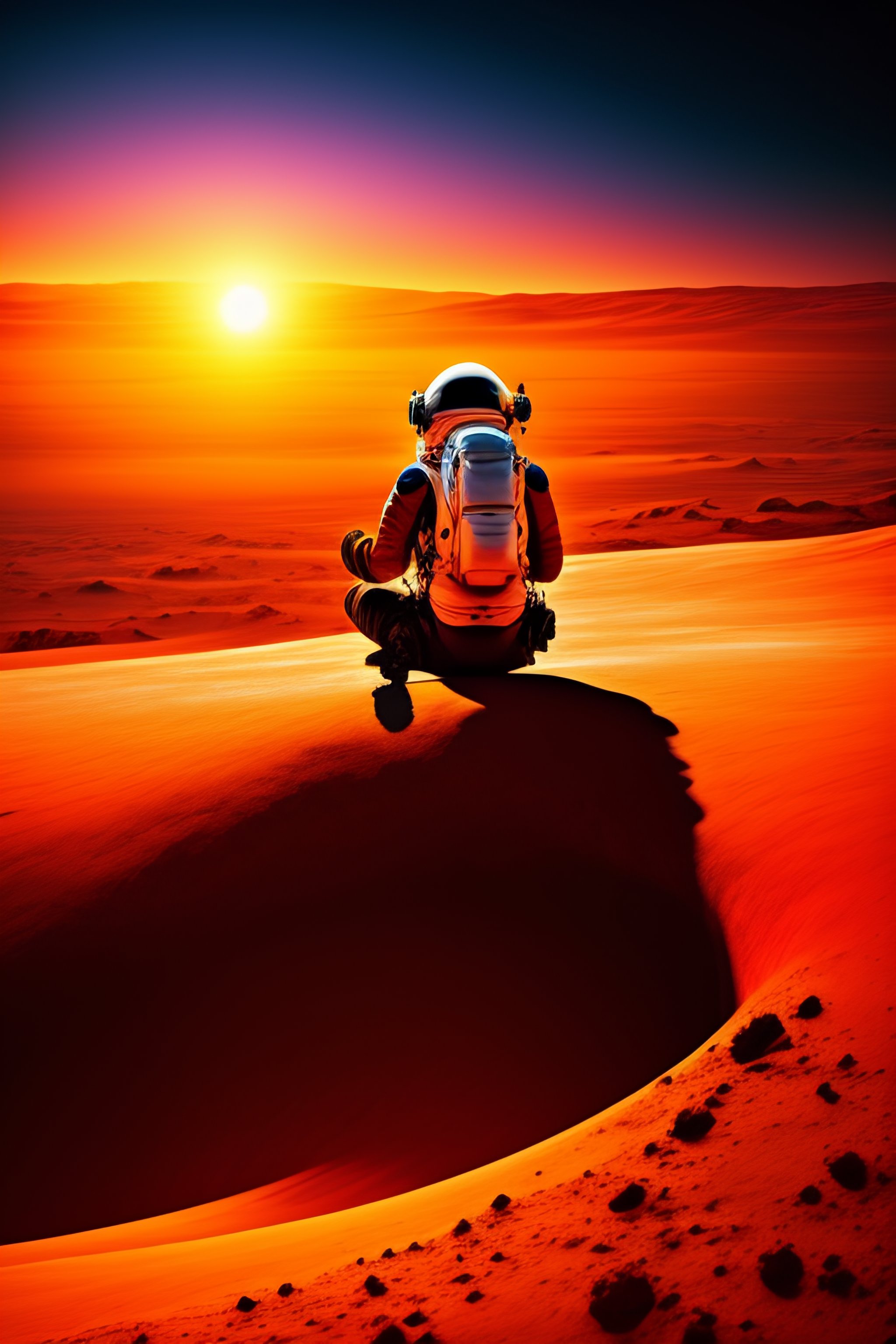 Little Astronaut Sunset Light - Rumi Living