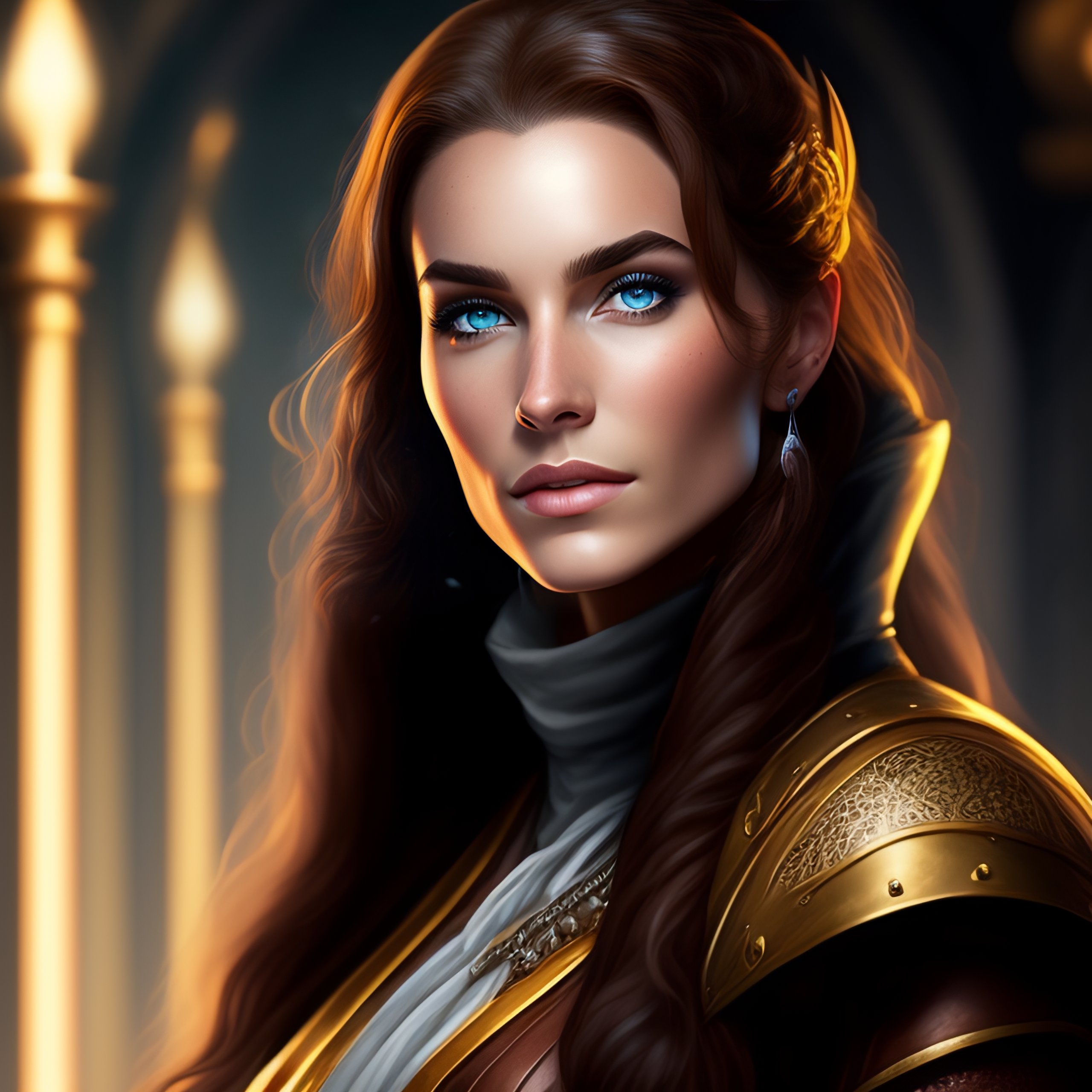 Lexica - D&d woman rogue, 20 years old, lesbian, diamond-colored eyes ...