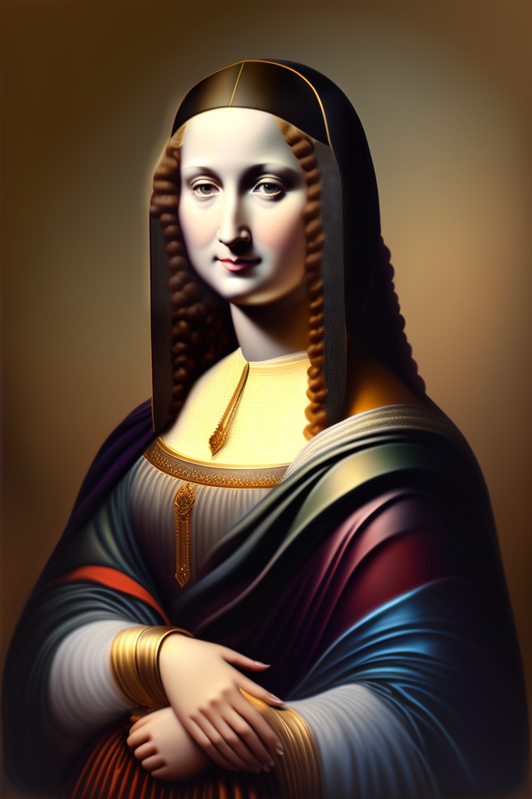 Lexica - The Mona Lisa in the style of Rembrandt Harmenszoon van Rijn ...