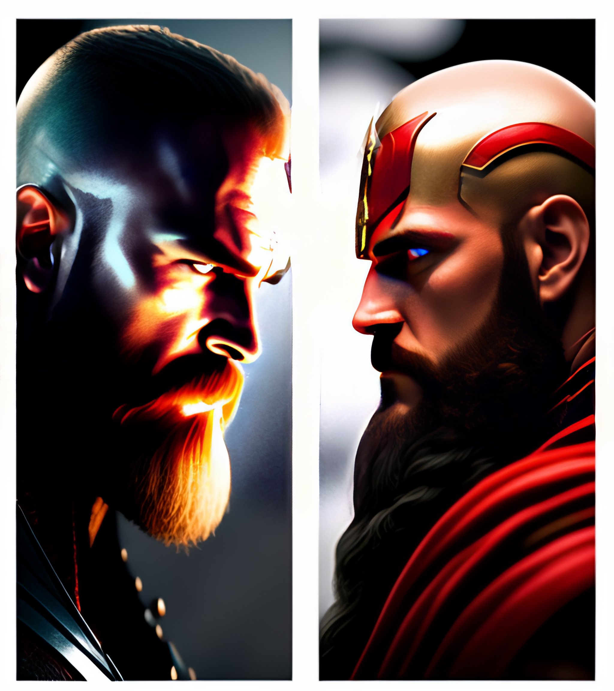 Thor vs kratos by lukavid on DeviantArt