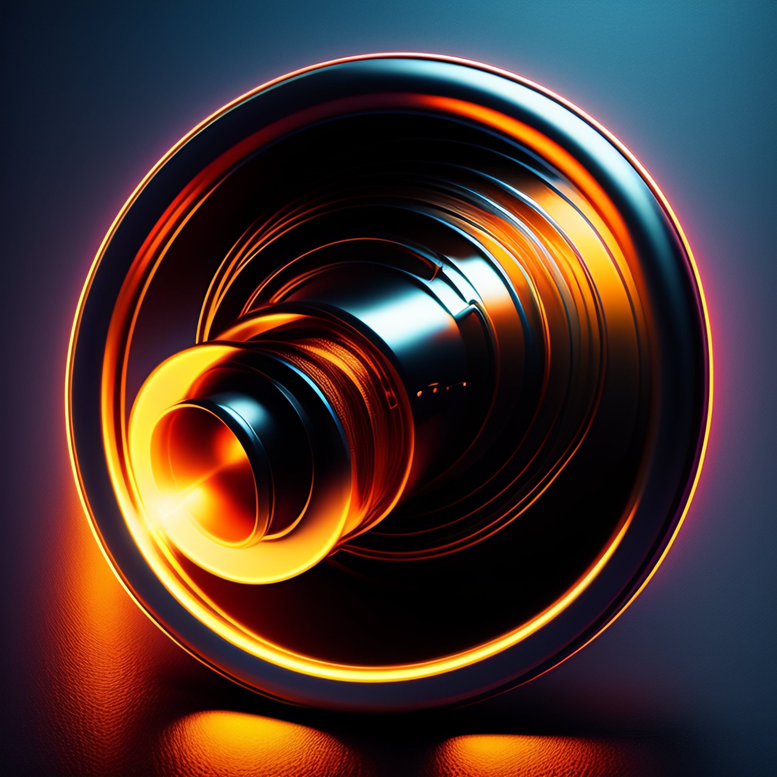 Lexica - Illustration of a car turbo engine at night 8k neon light ...
