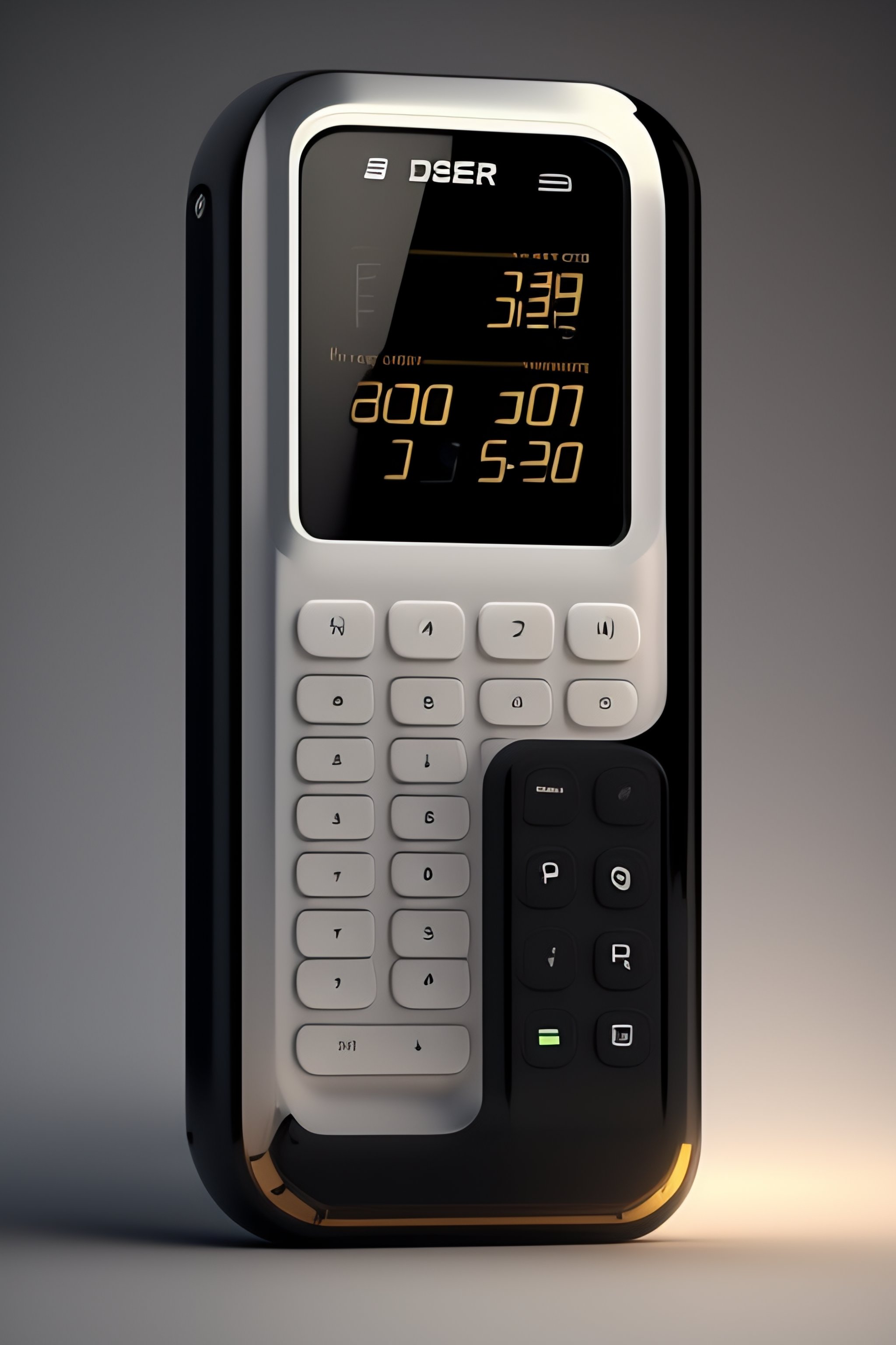 Lexica Futuristic beeper pager with a full LCD screen no keyboard no