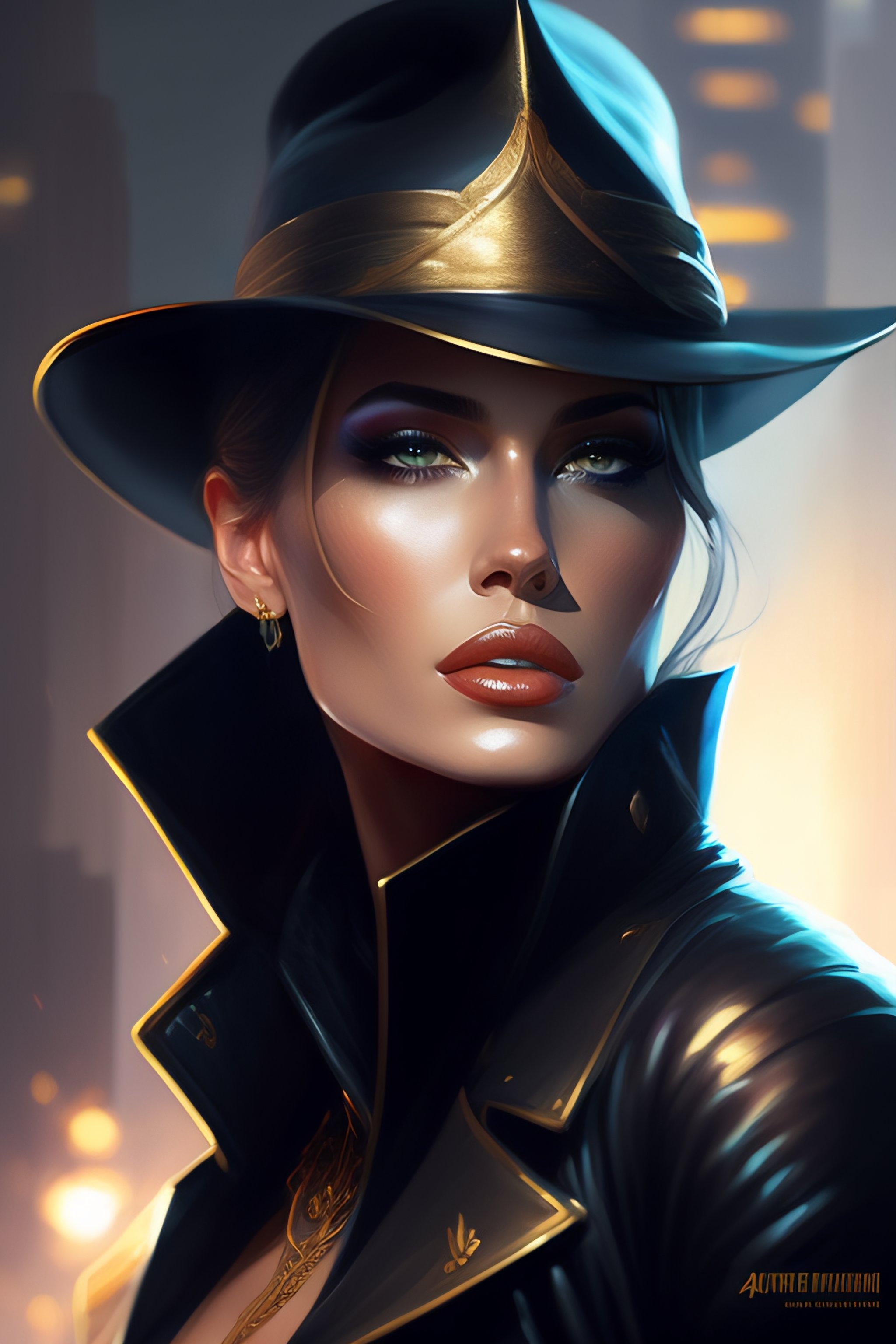 Lexica - A painting of blackhat trending on artstation in the style of ...