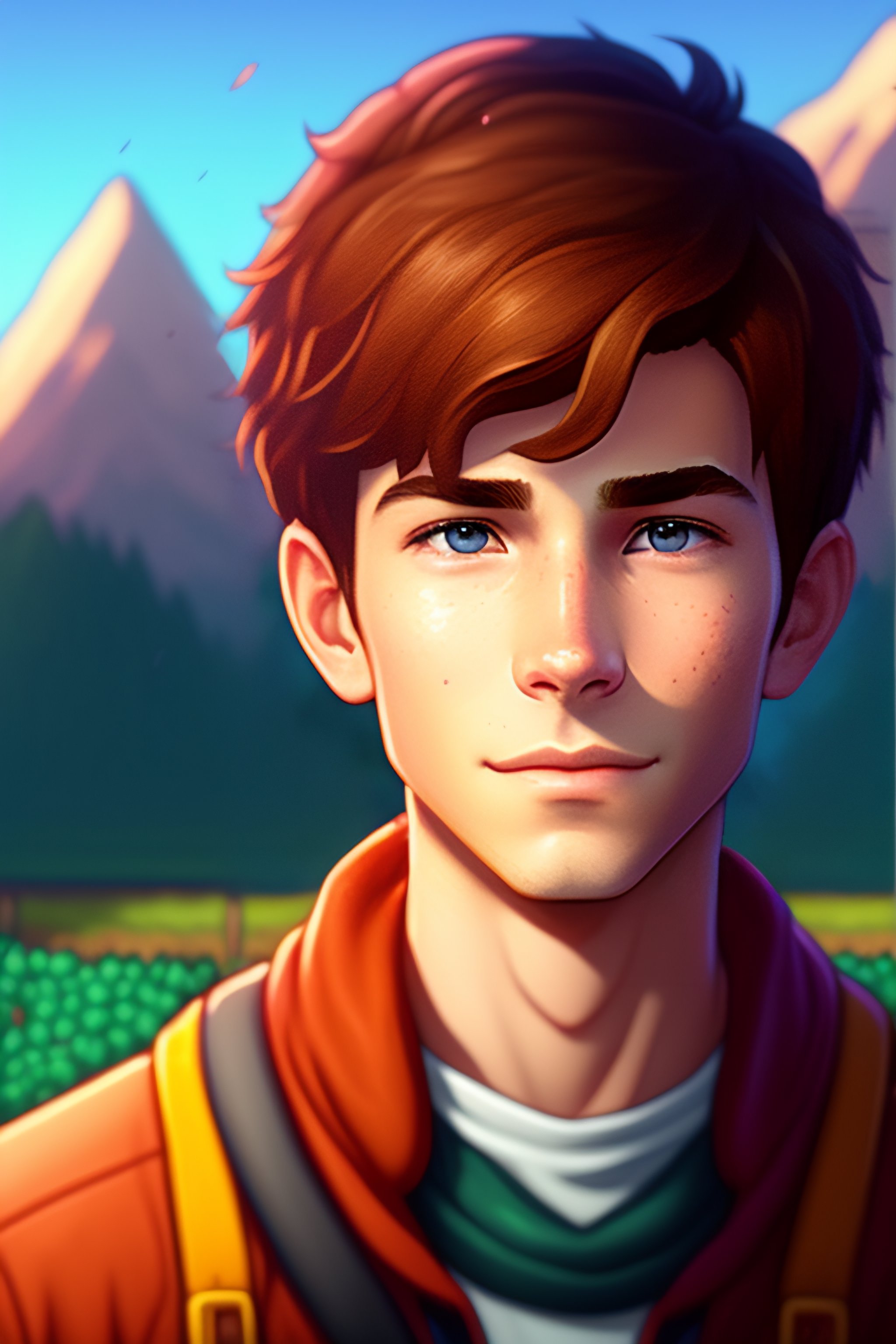 lexica-portrait-of-linus-from-stardew-valley