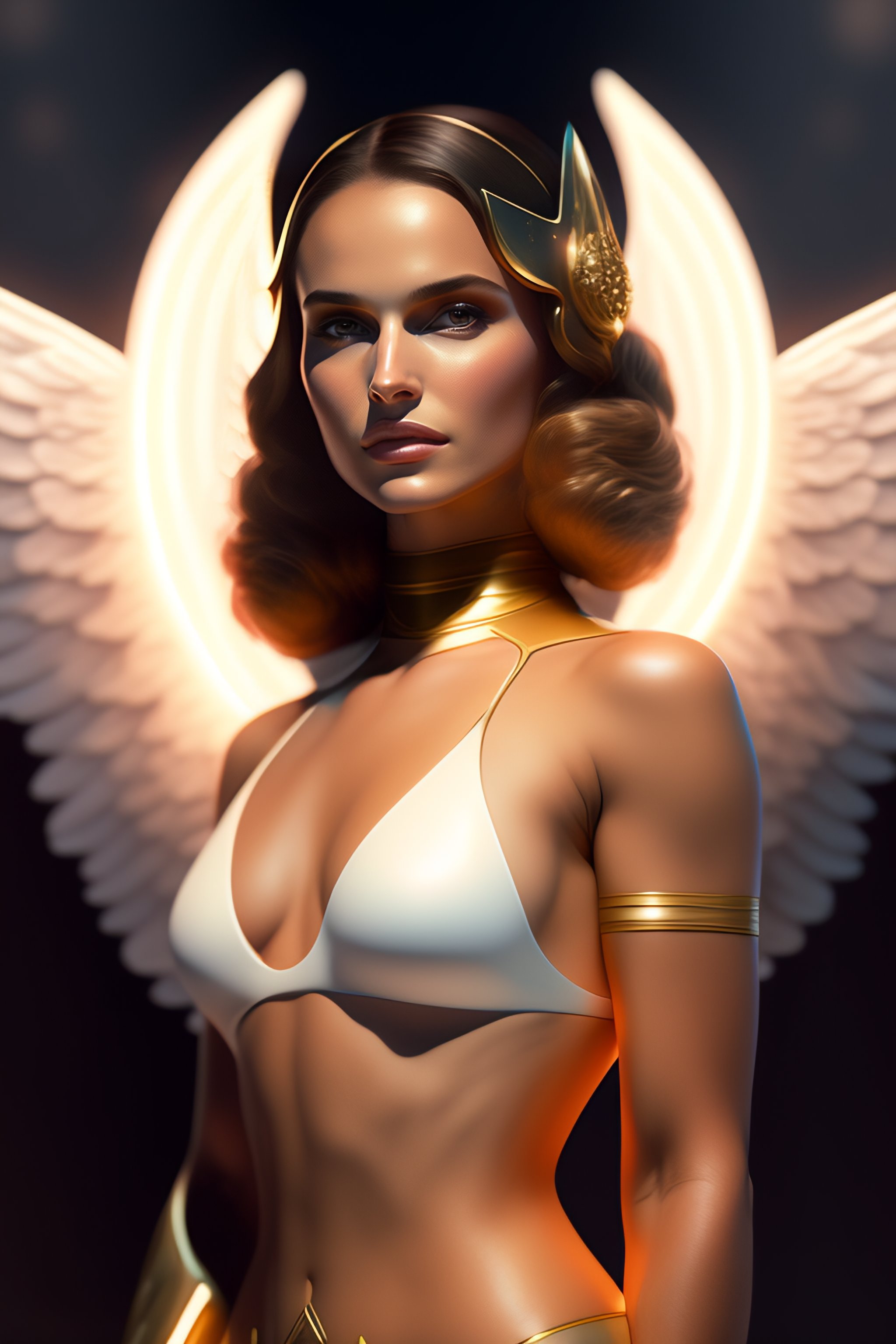 Lexica Bikini Natalie Portman as Padme Amidala as a heavenly