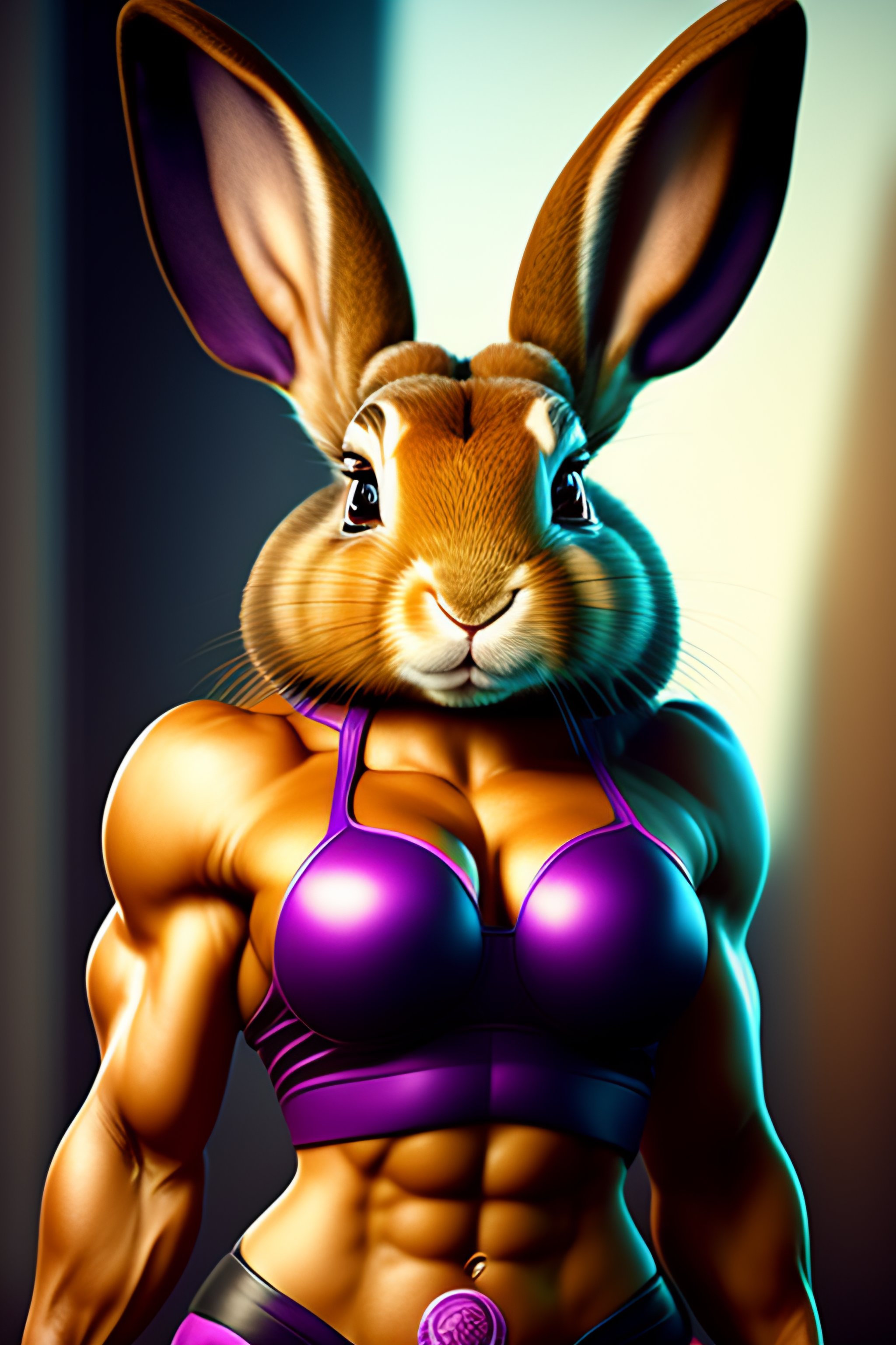 Lexica - A muscle rabbit