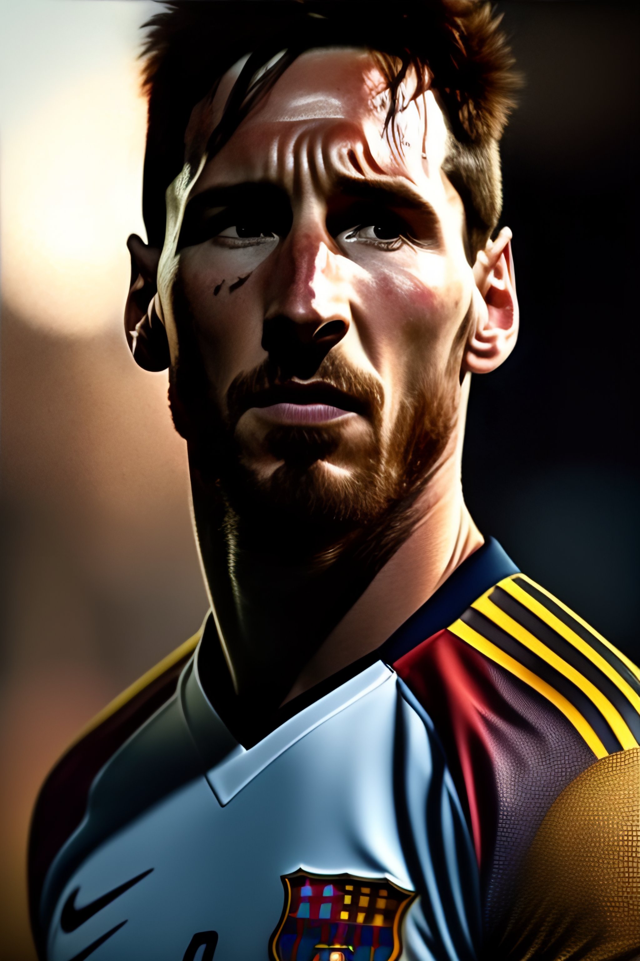 Lexica - Messi in the walking dead