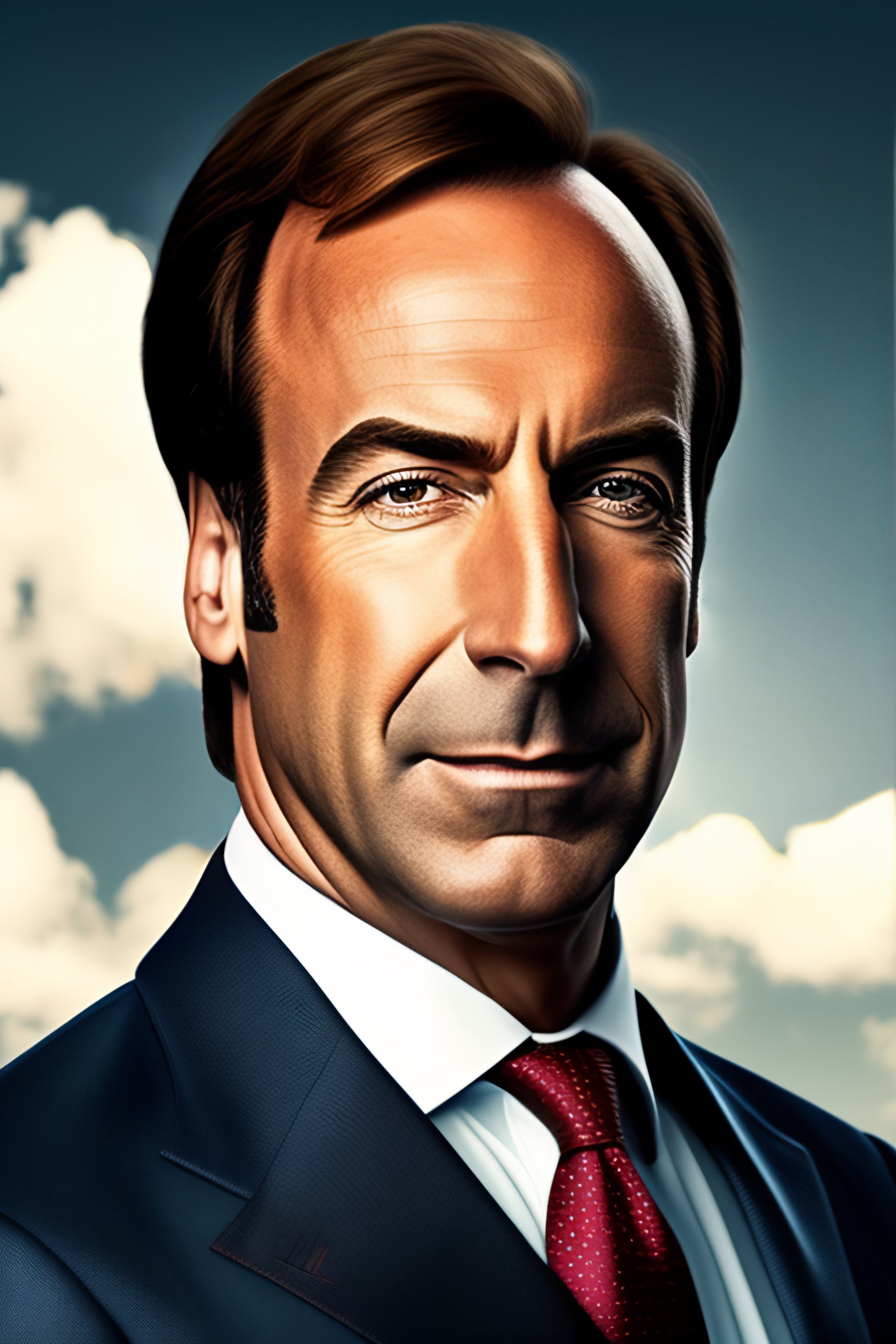 Lexica - A portrait of saul goodman