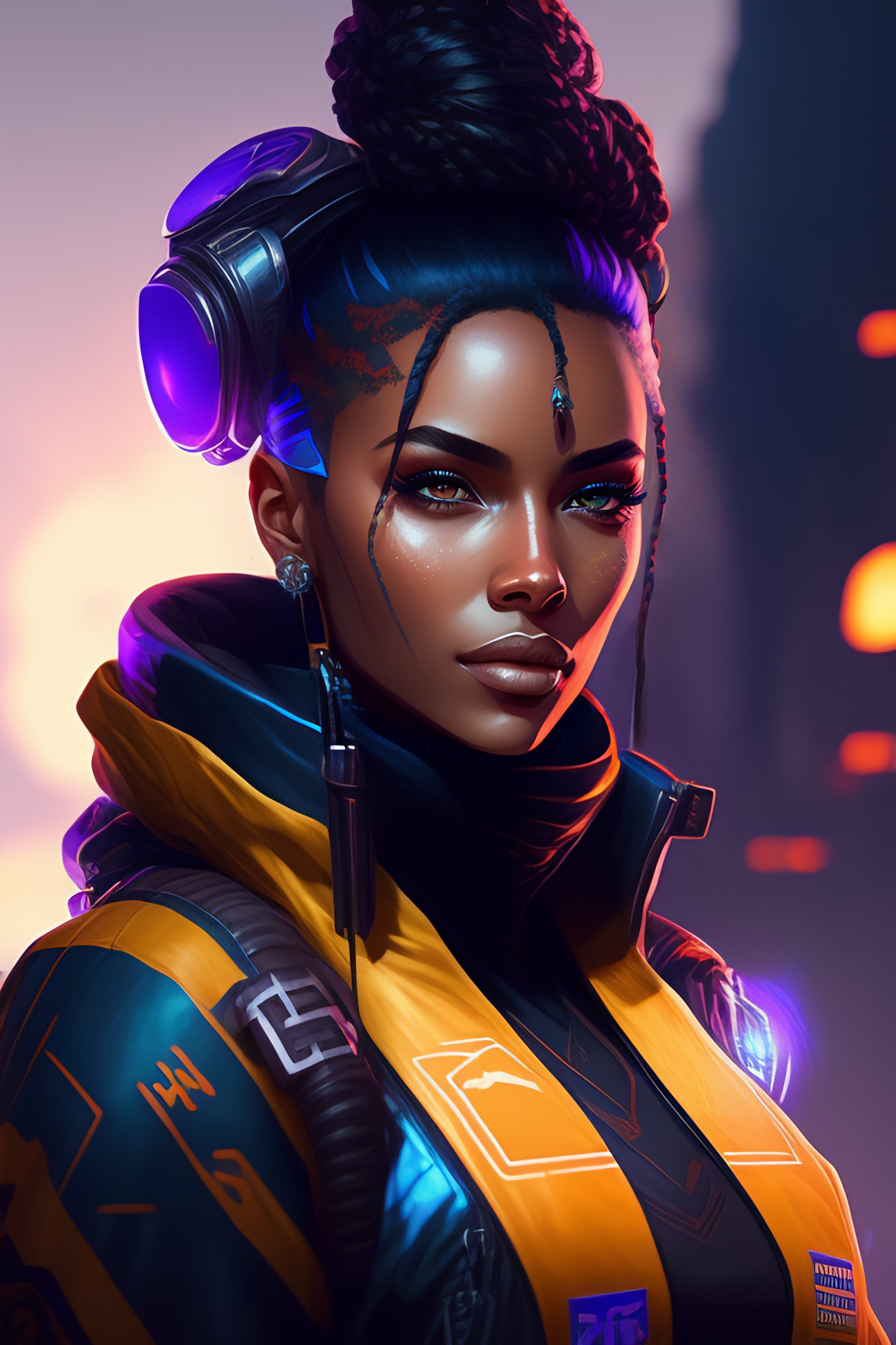 Lexica - Julianbentoula as apex legends character, digital illustration ...