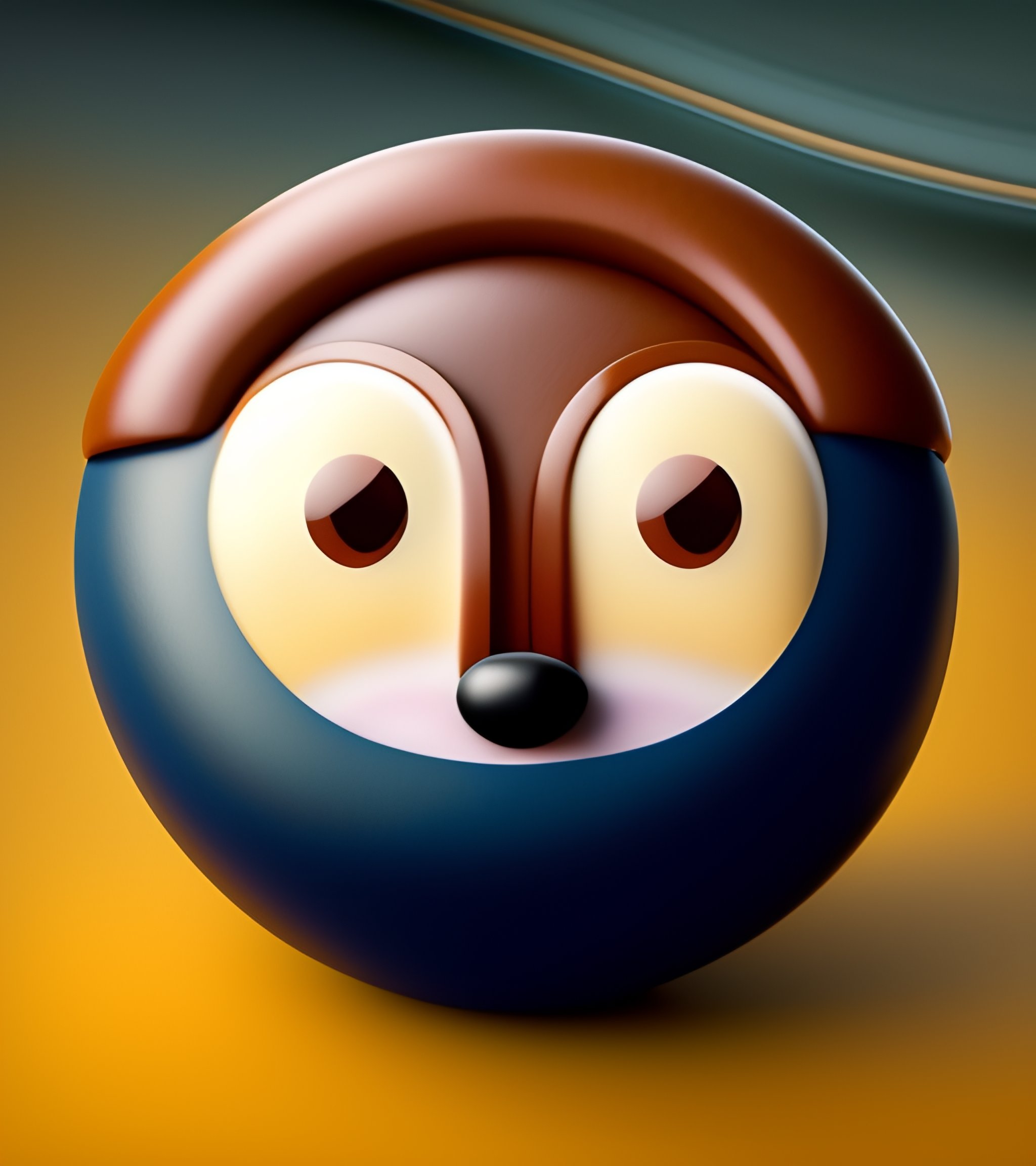 Lexica A funny sausage emoji, flat, 2d