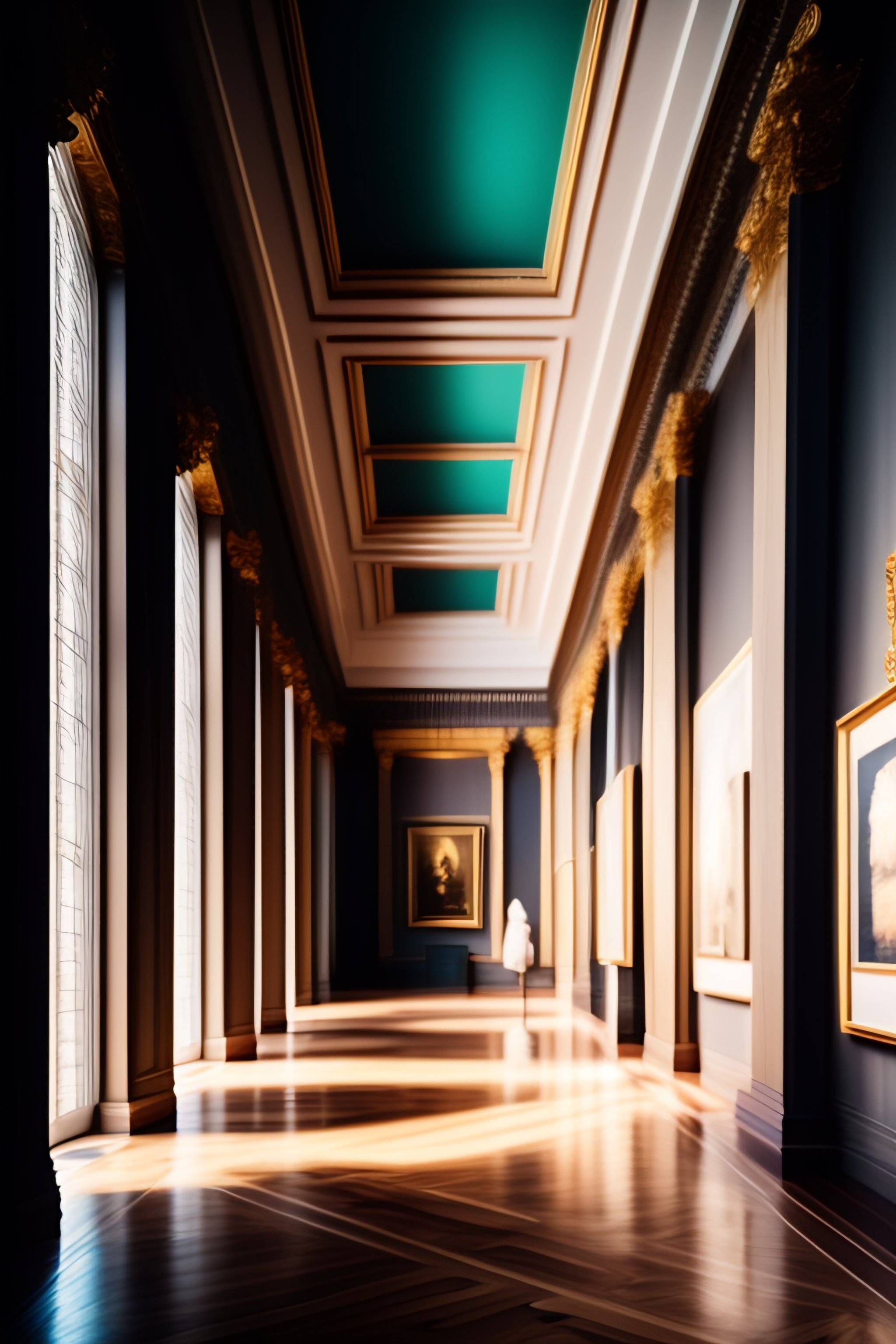 Lexica - Art museum interior