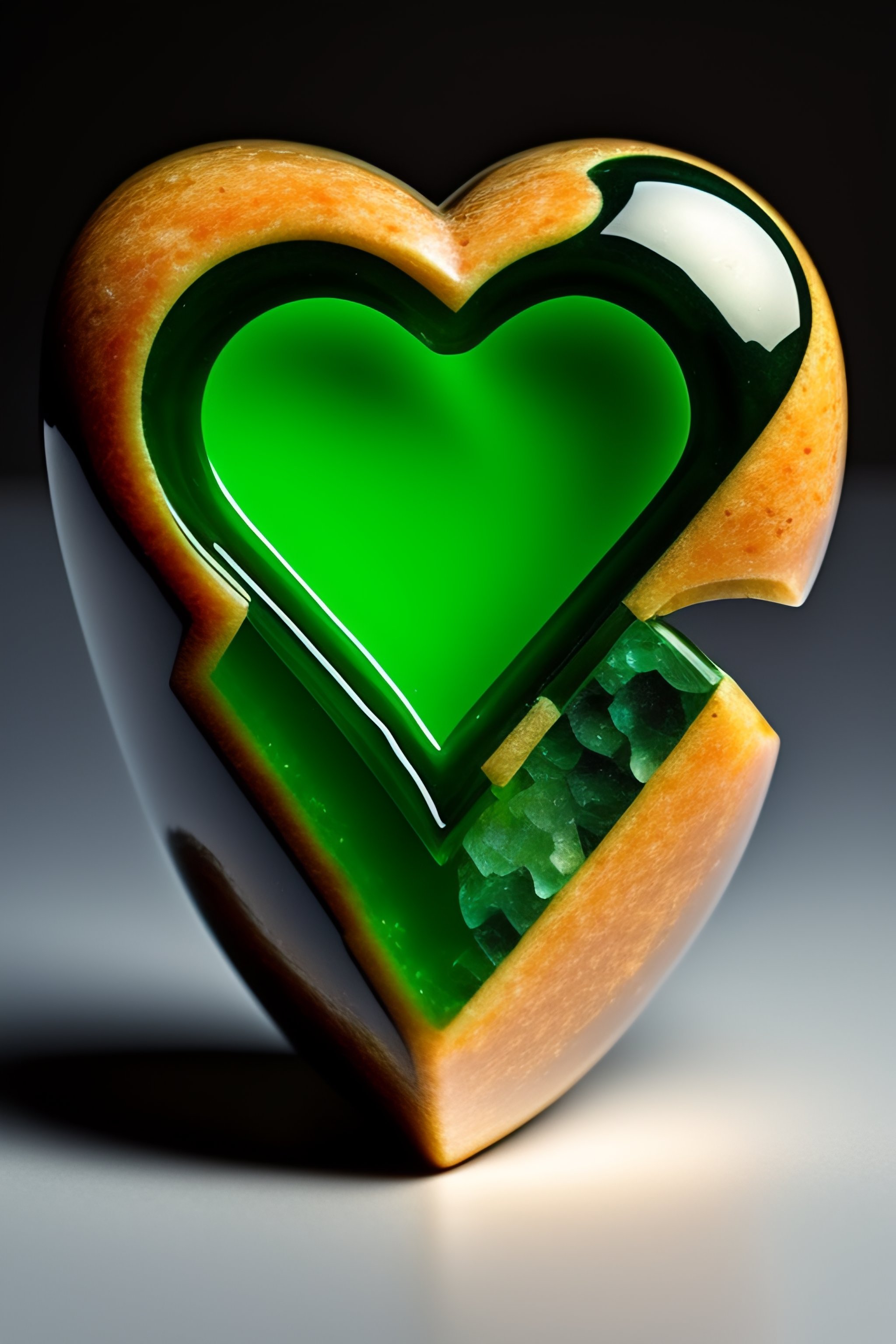 lexica-jade-stone-in-the-shape-of-a-broken-heart