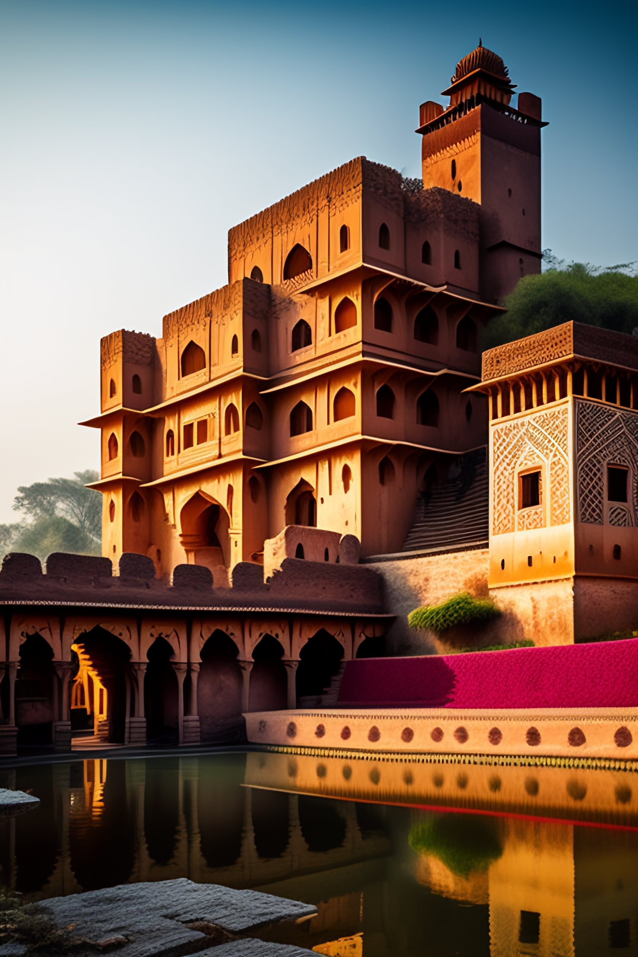 Lexica - Ancient Mathura castle