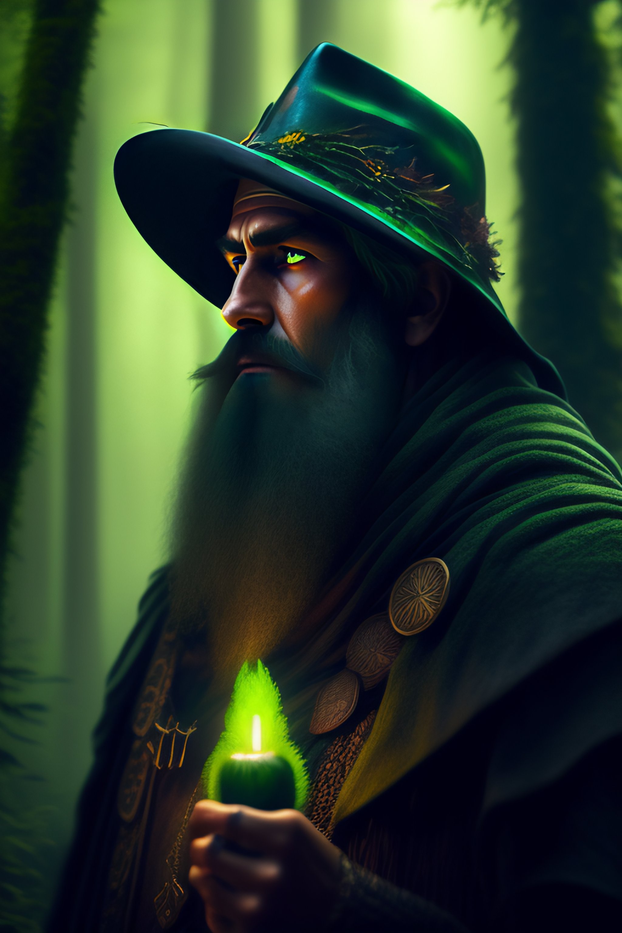 green wizard