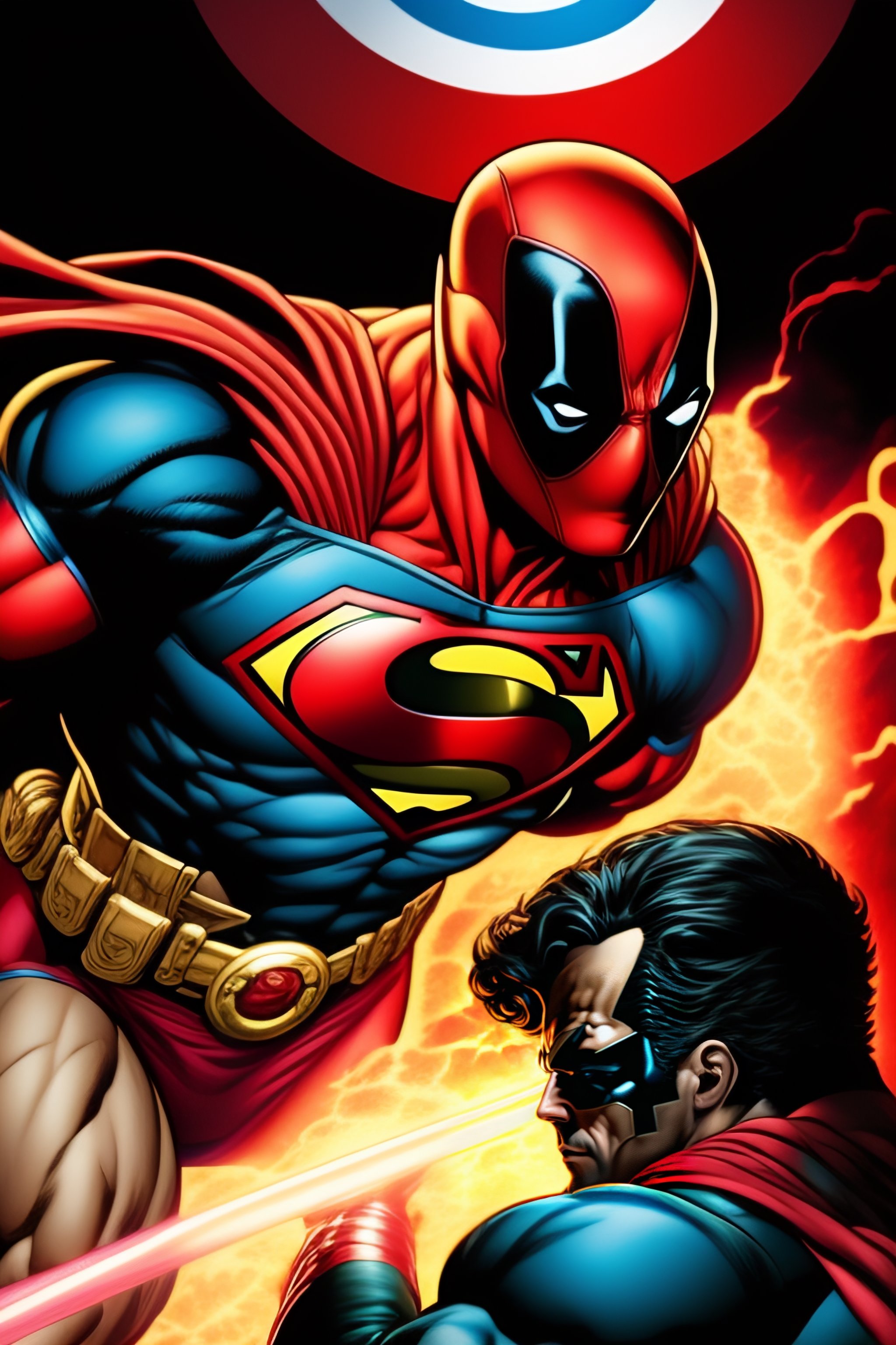 deadpool vs superman