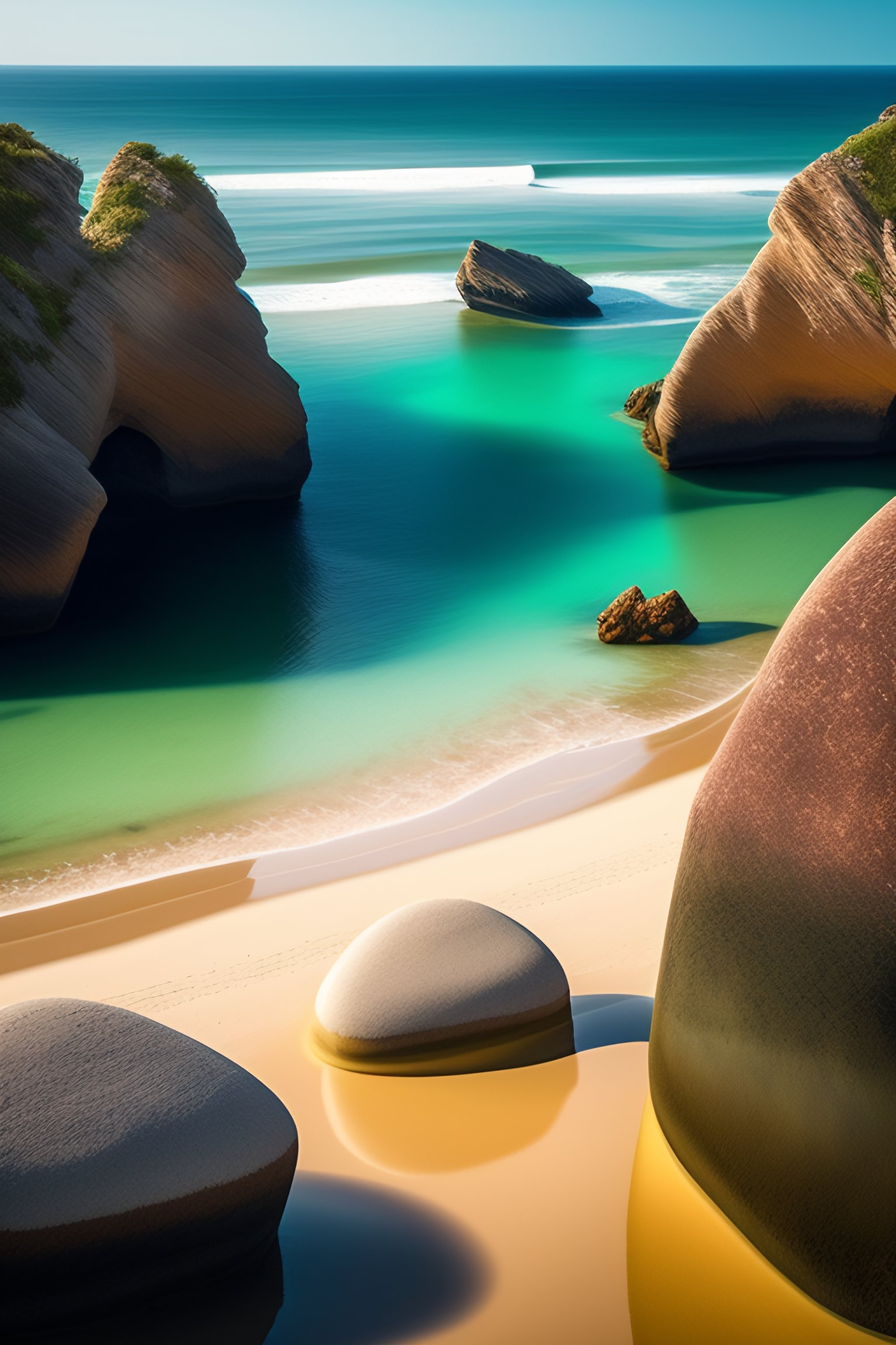 Lexica - Docteur healing rocks on the beach