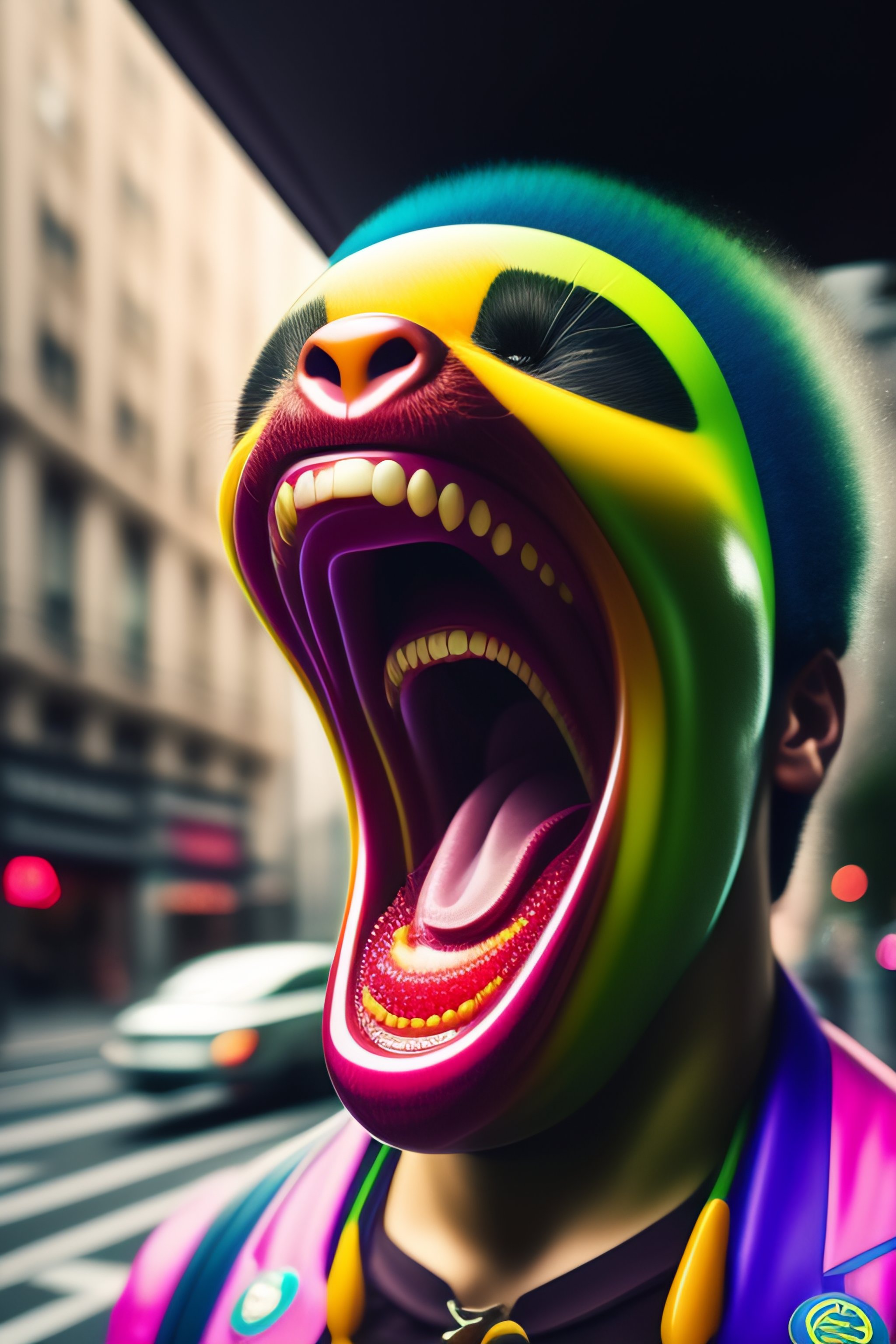 Lexica - Funky sloath screaming in the city