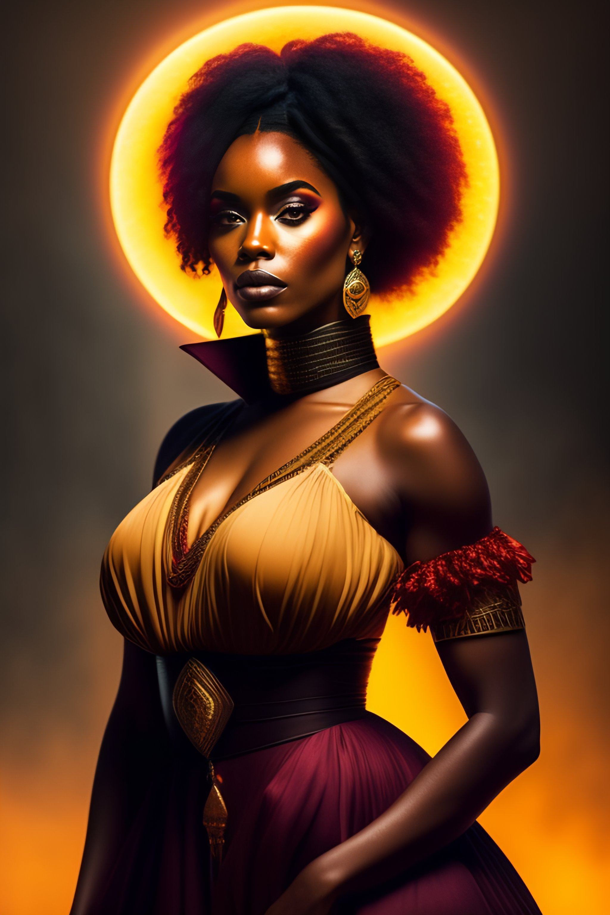 Lexica Black Woman Witch