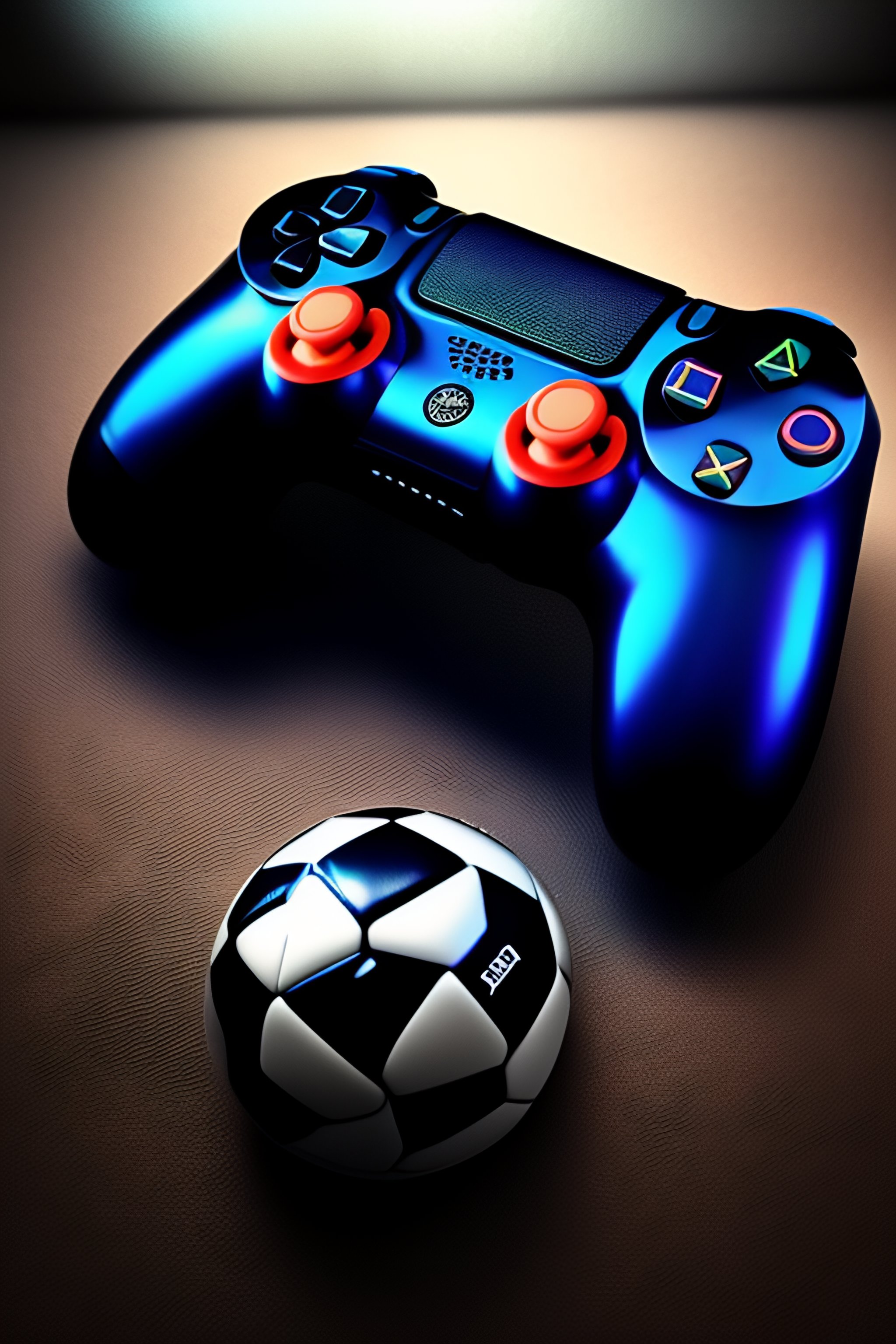 Lexica - Ps 4 controller skinned as uefa champions league