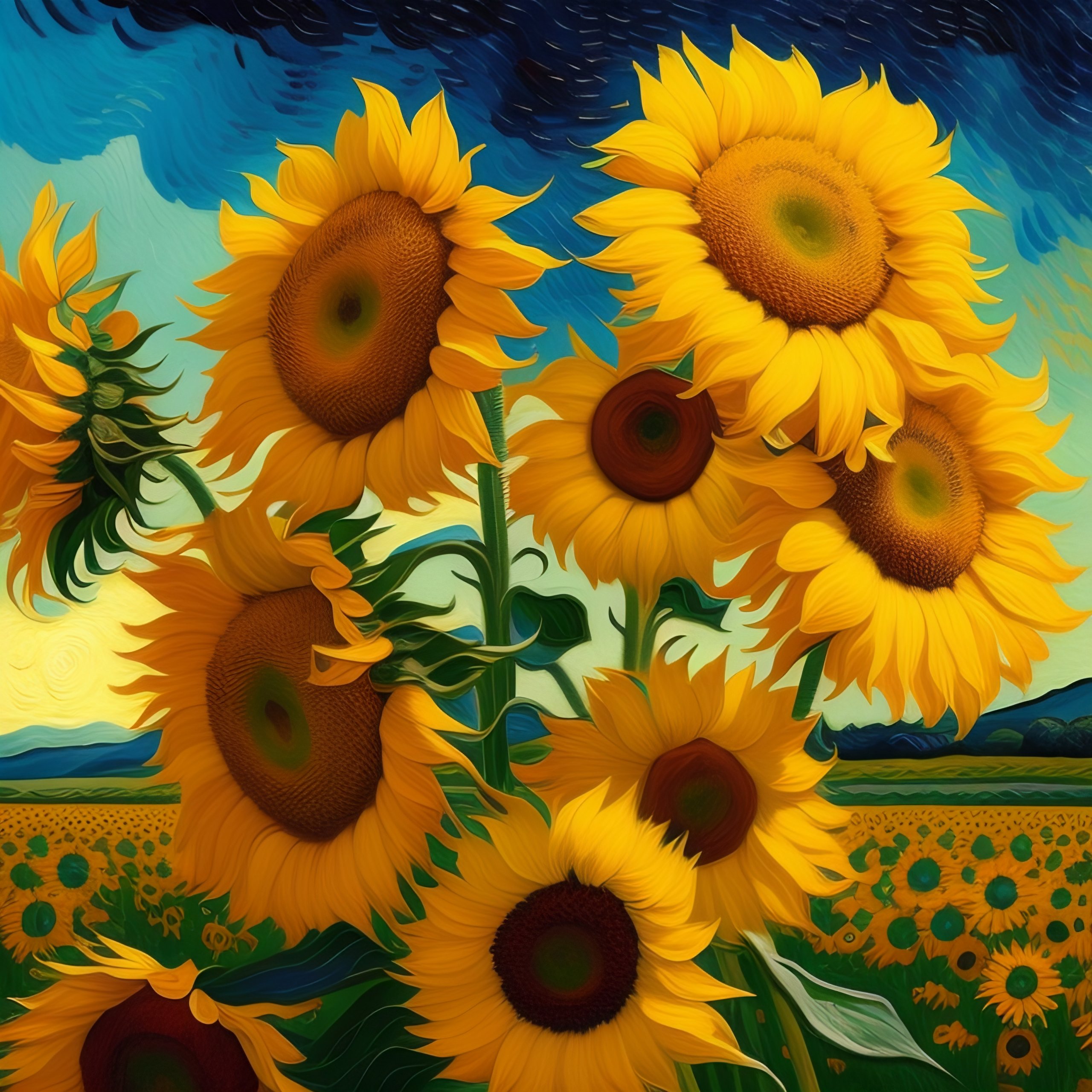 Lexica - Girasoles, vincent van gogh