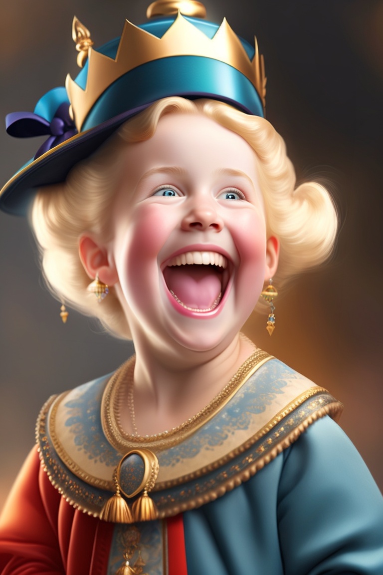 Lexica - There was Sally, the queen little girl of funny mirth, Whose ...