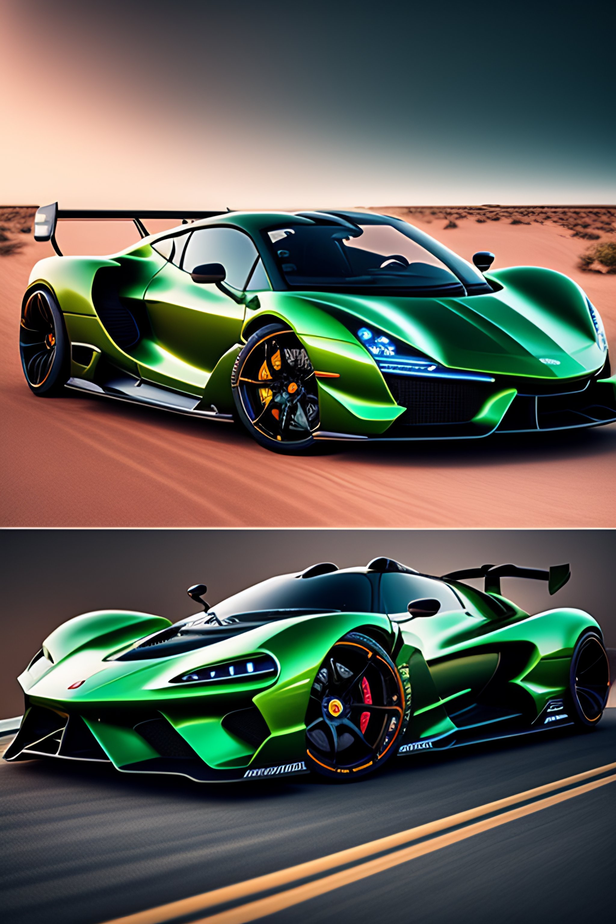 Lexica - Super car with alien features